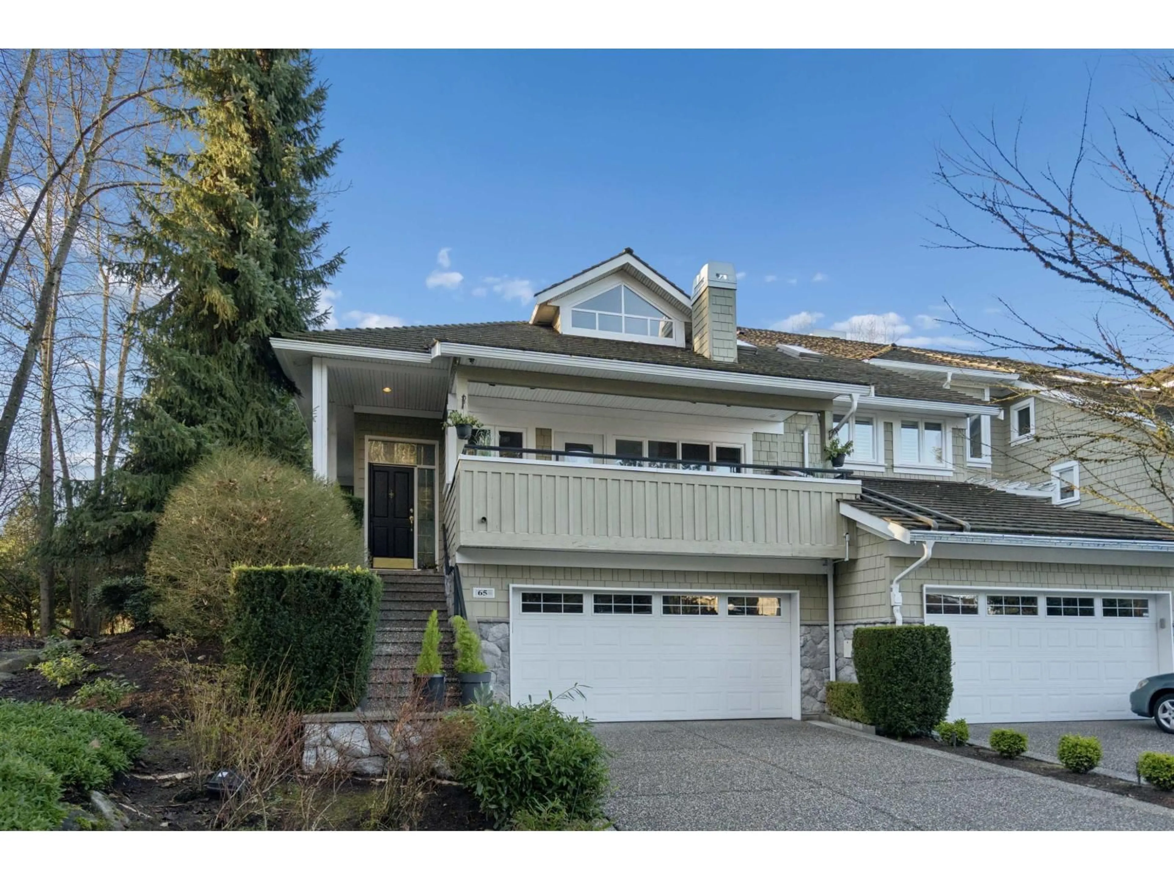 Home with vinyl exterior material, street for 65 - 3355 MORGAN CREEK WAY, Surrey British Columbia V3Z0J9