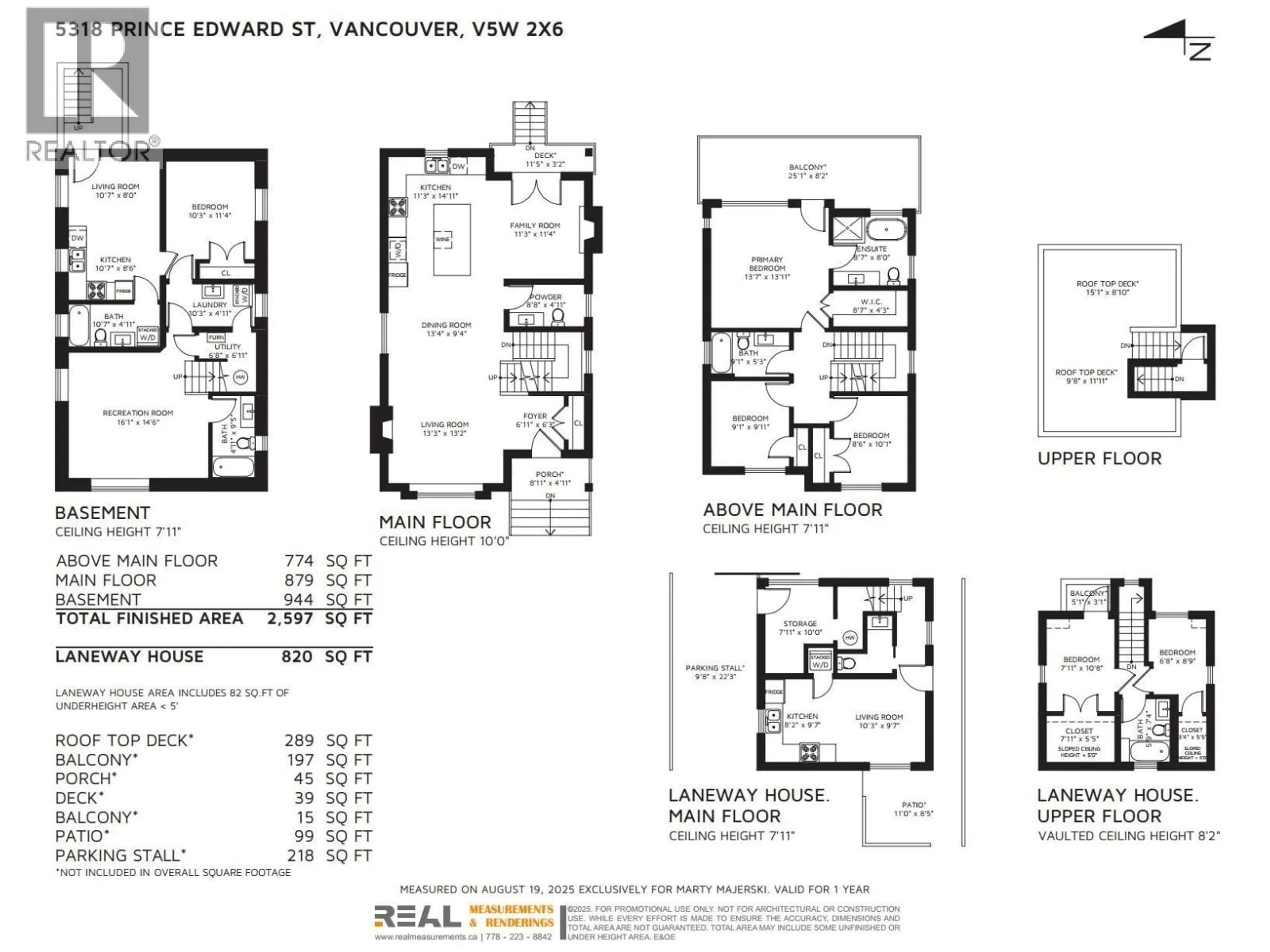 Floor plan for 5318 PRINCE EDWARD STREET, Vancouver British Columbia V5W2X6