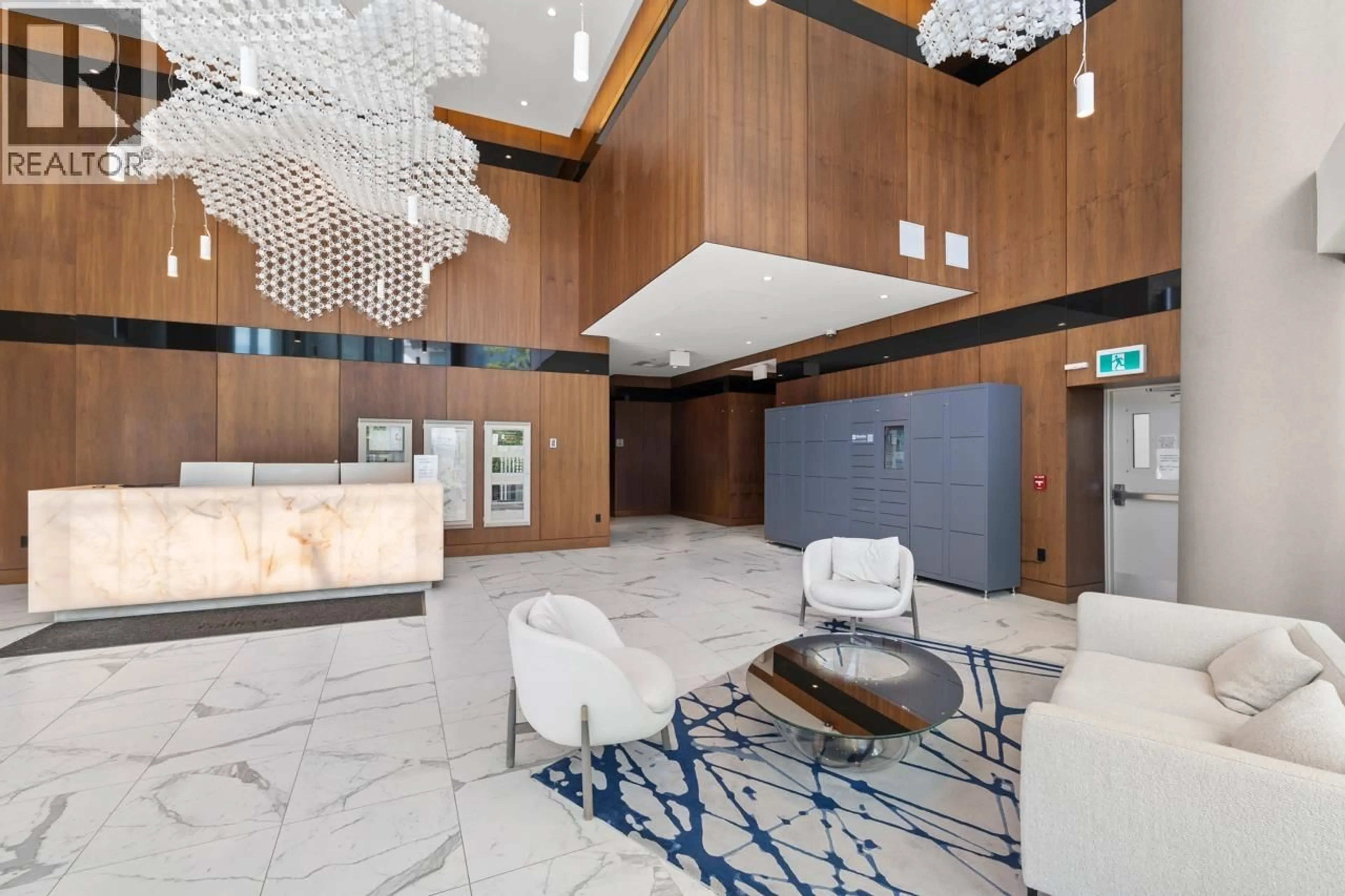 Lobby for 1281 - 8608 HAZELBRIDGE WAY, Richmond British Columbia V6X0W2