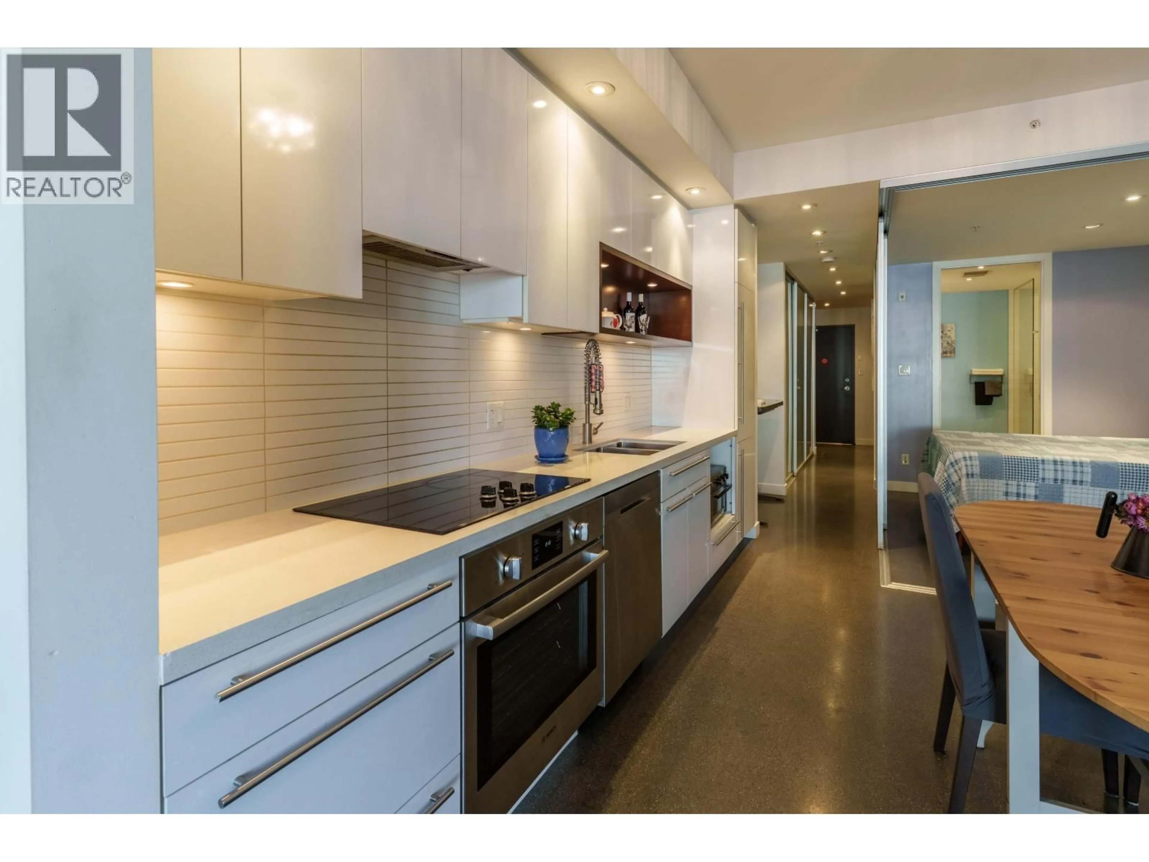 Contemporary kitchen, ceramic/tile floor for 260 2ND AVENUE, Vancouver British Columbia V5T1B7