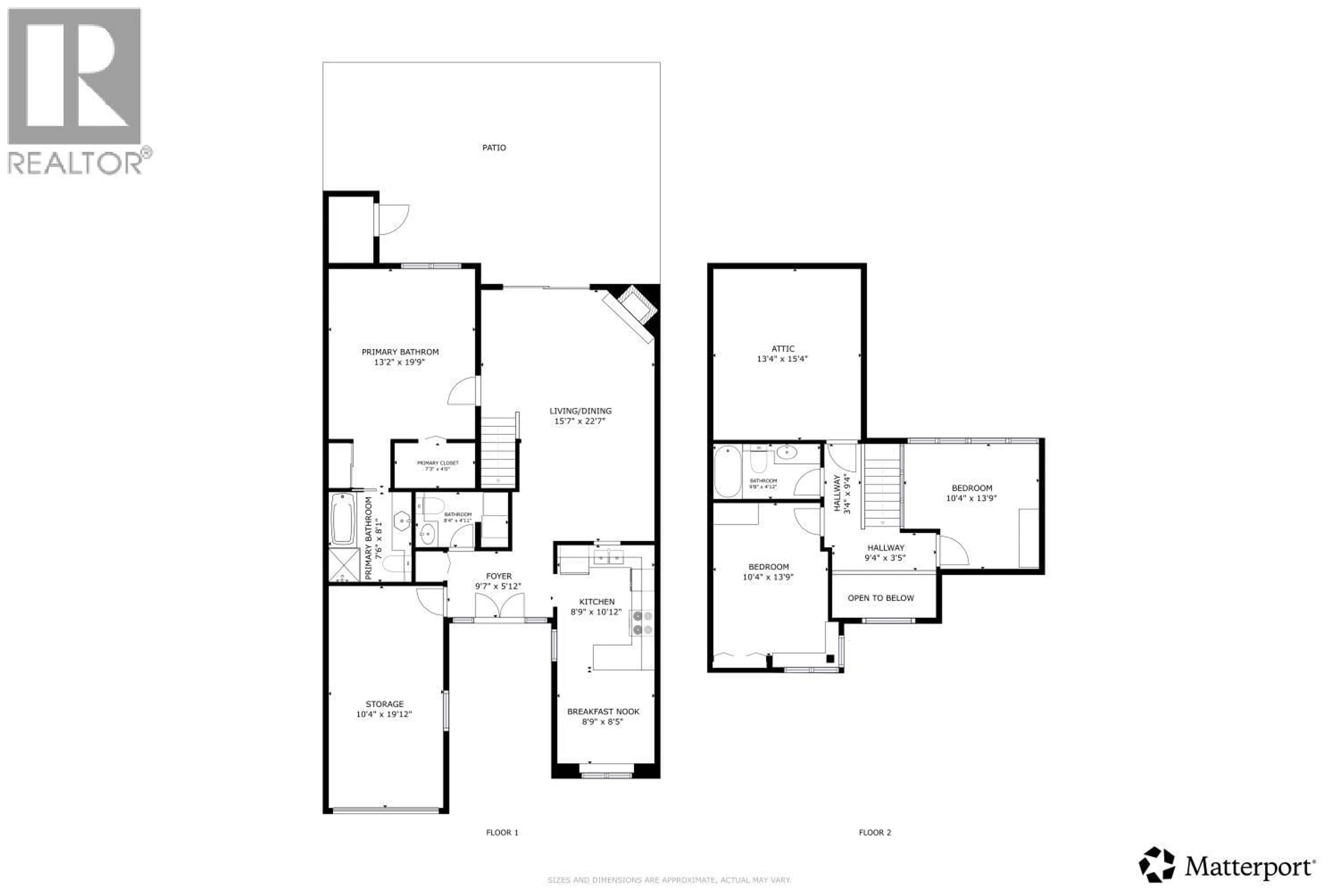 Floor plan for 6 - 8231 FRANCIS ROAD, Richmond British Columbia V6Y1A5