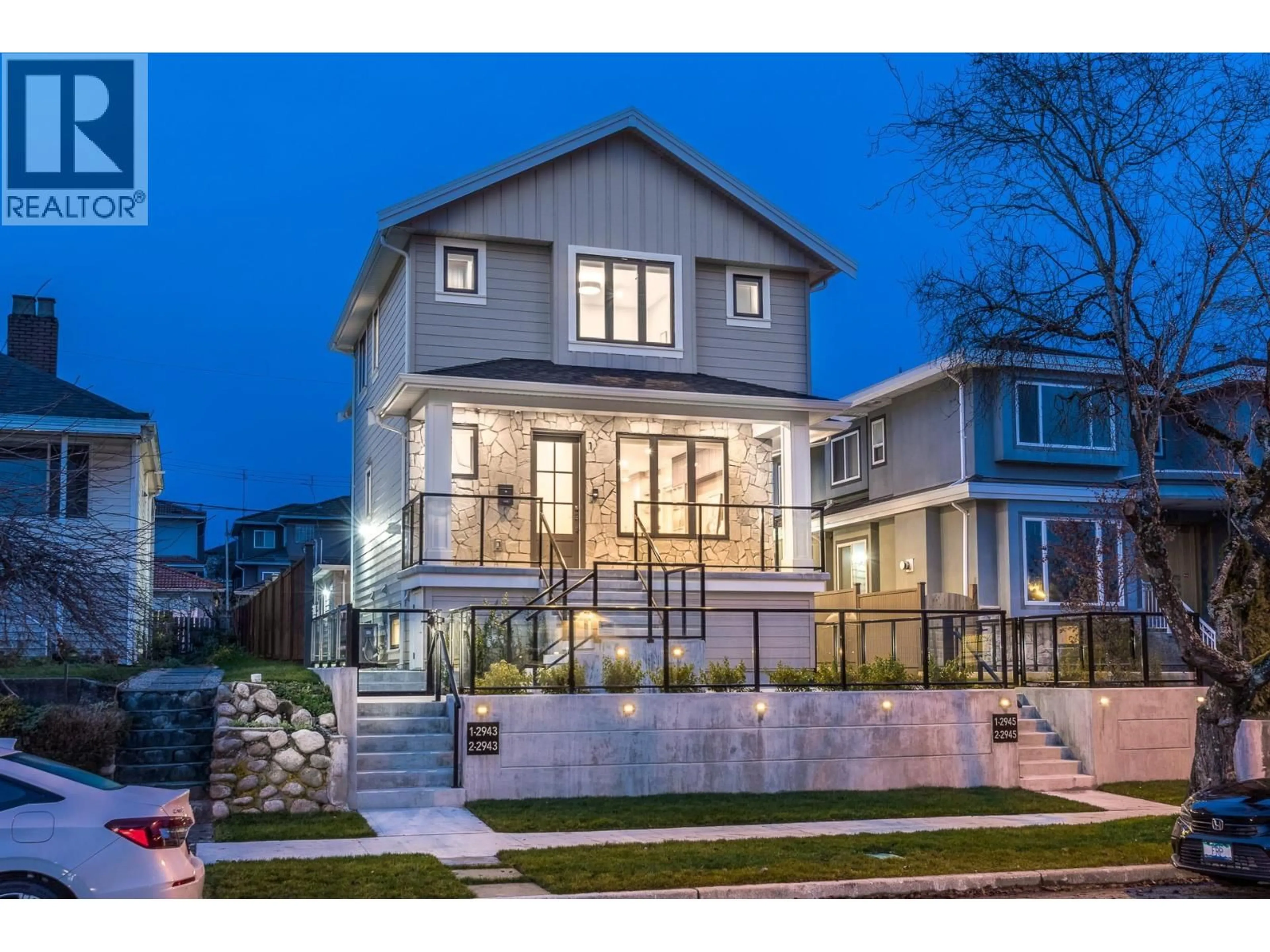 Home with brick exterior material, street for 1 - 2943 44TH AVENUE, Vancouver British Columbia V5R3A9