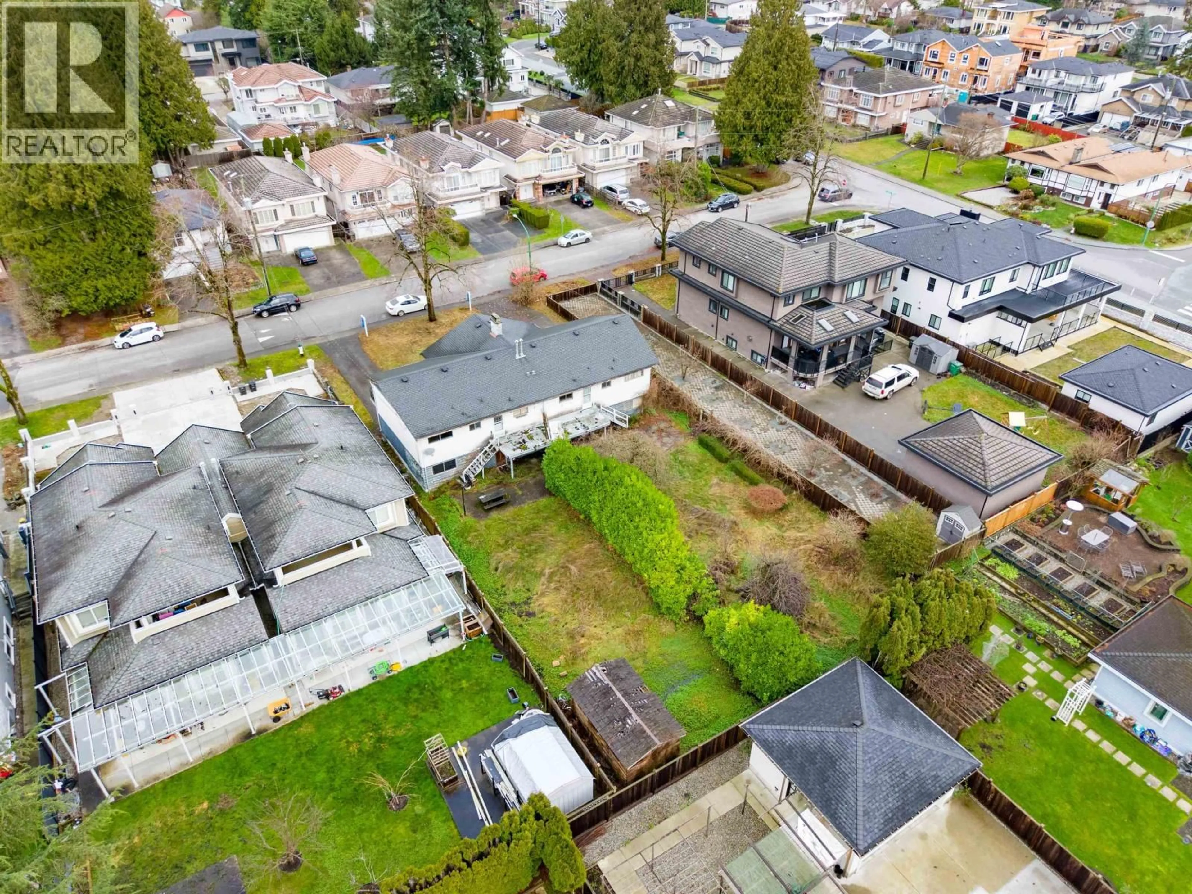 A pic from outside/outdoor area/front of a property/back of a property/a pic from drone, street for LOT A - 4078 FIR STREET, Burnaby British Columbia V5G2A8