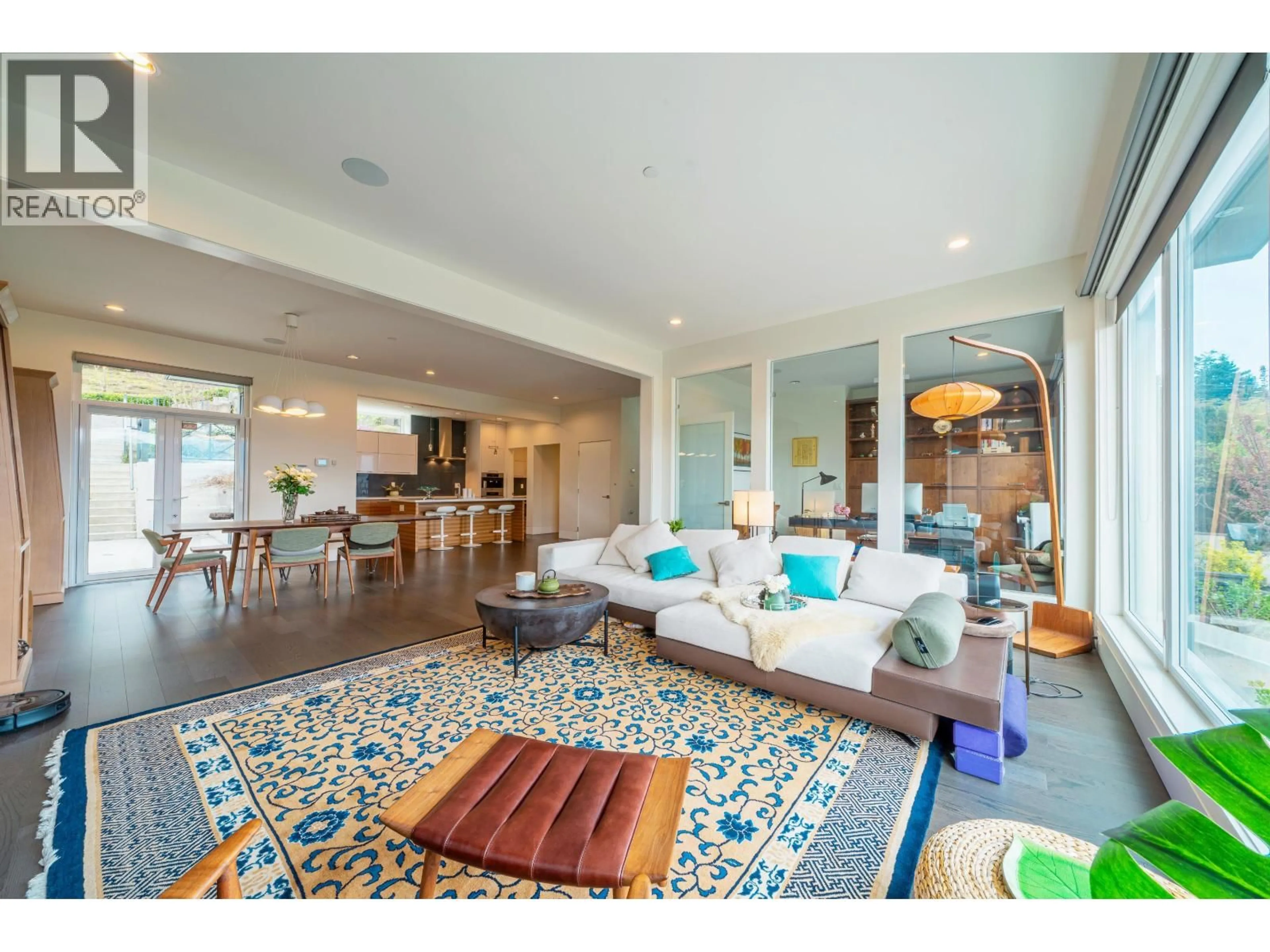 Open concept kitchen, ceramic/tile floor for 4350 LOCARNO CRESCENT, Vancouver British Columbia V6R1G3