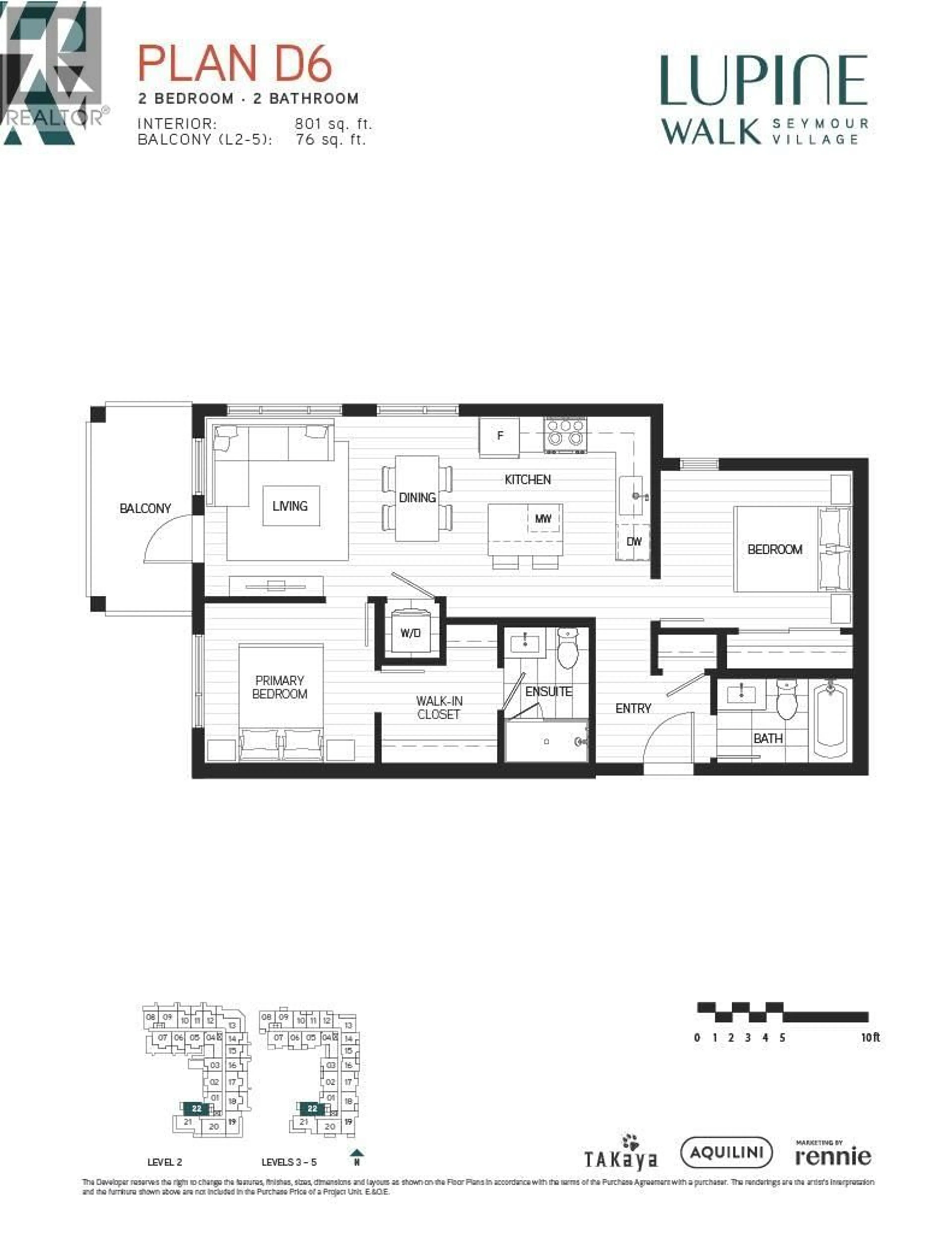 Floor plan for 422 - 3596 MALSUM DRIVE, North Vancouver British Columbia V7G0B2