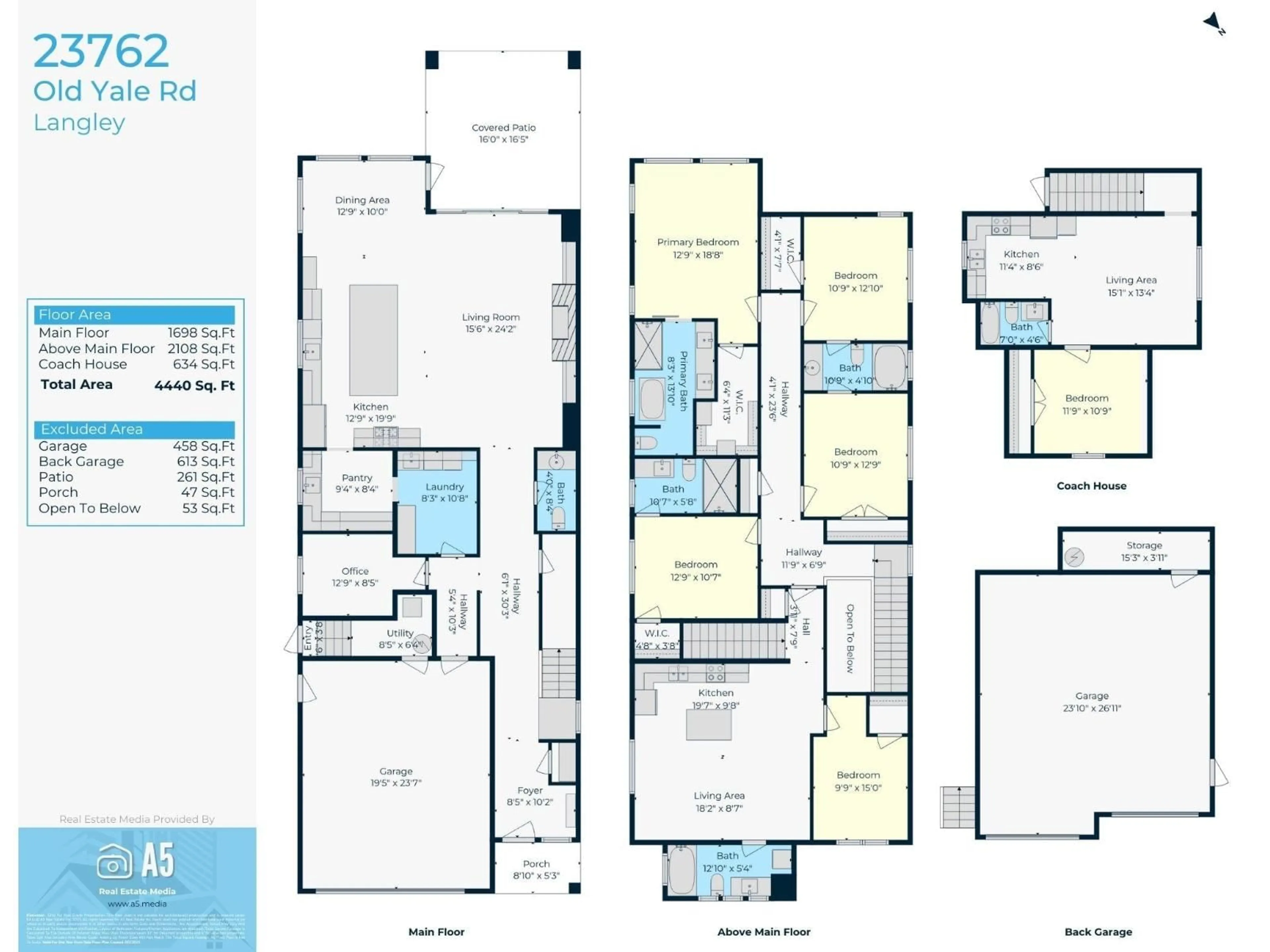 Floor plan for 23762 OLD YALE ROAD, Langley British Columbia V2Z2K4