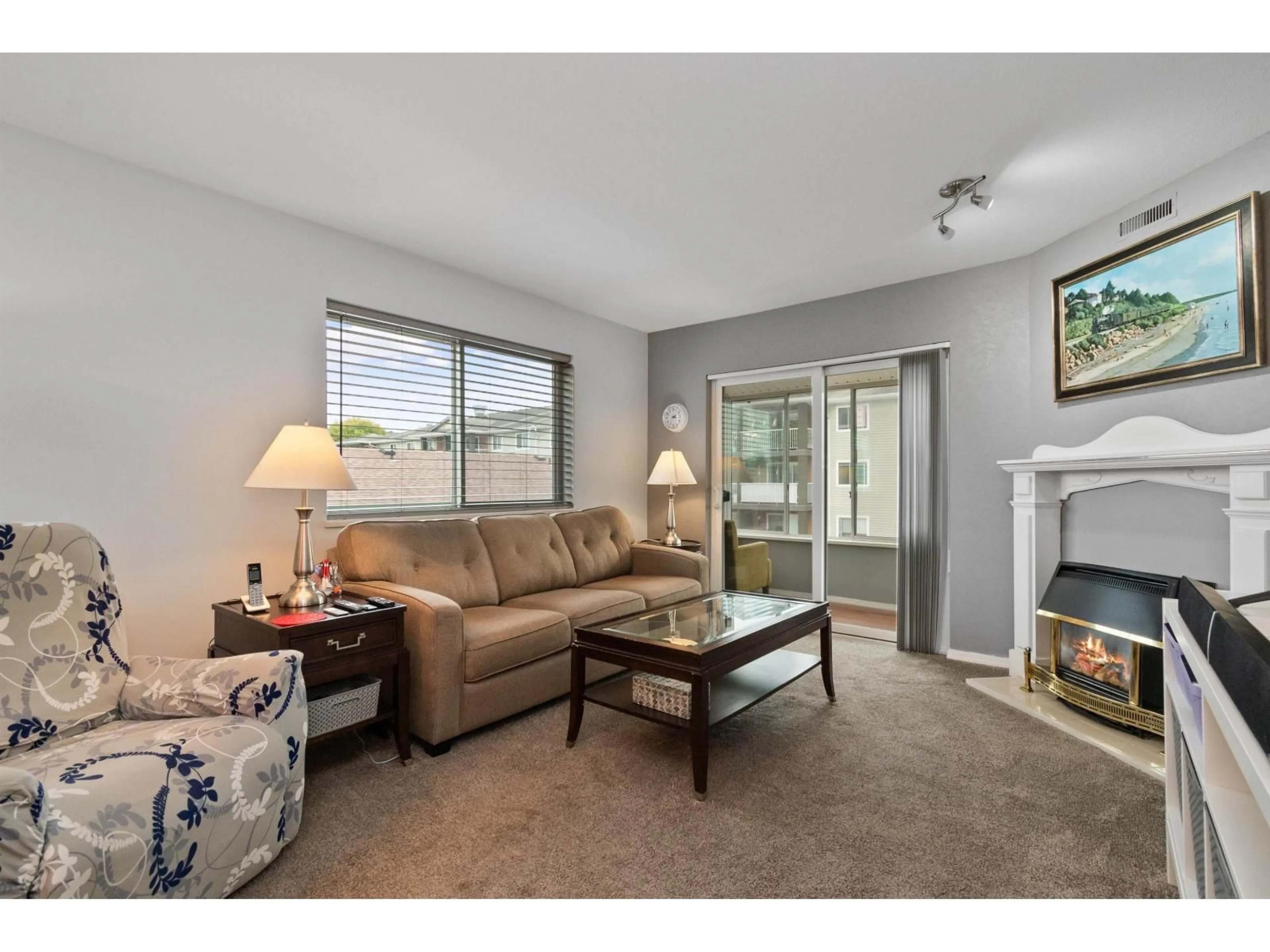 Living room with furniture, unknown for 306 - 9175 EDWARD STREET, Chilliwack British Columbia V2P4C5