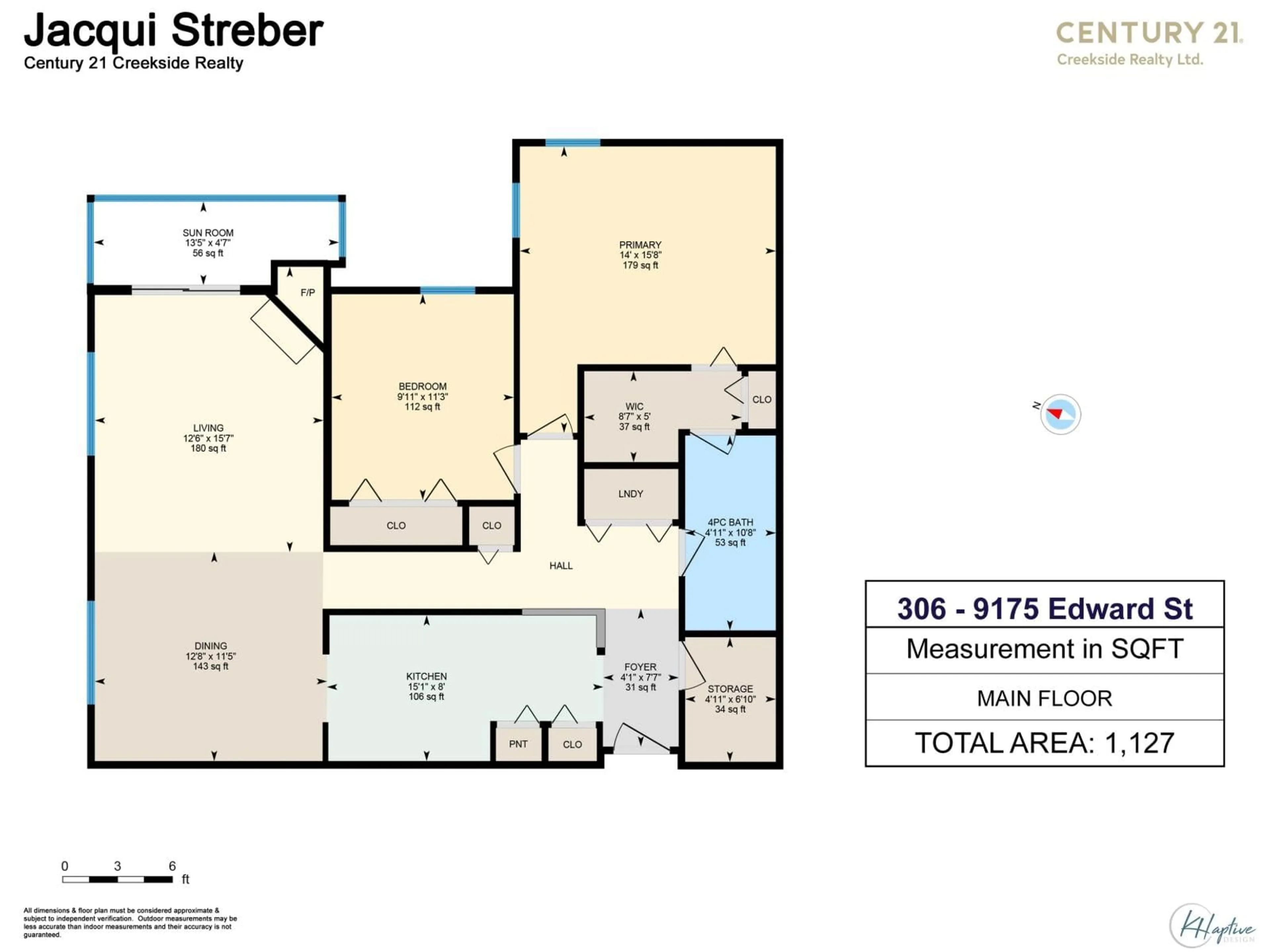 Floor plan for 306 - 9175 EDWARD STREET, Chilliwack British Columbia V2P4C5