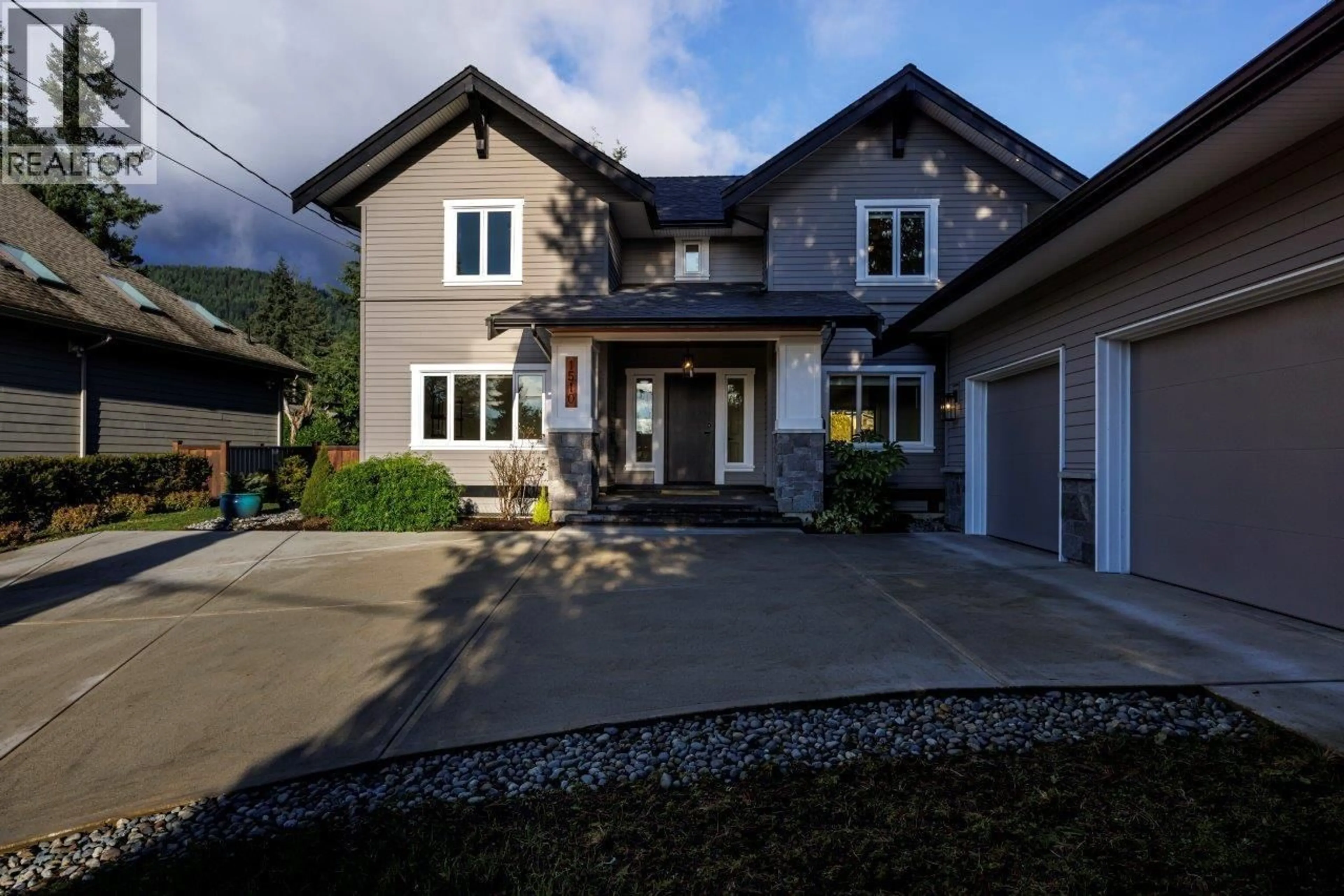 Home with brick exterior material, street for 1510 DOVERCOURT ROAD, North Vancouver British Columbia V7K1K5