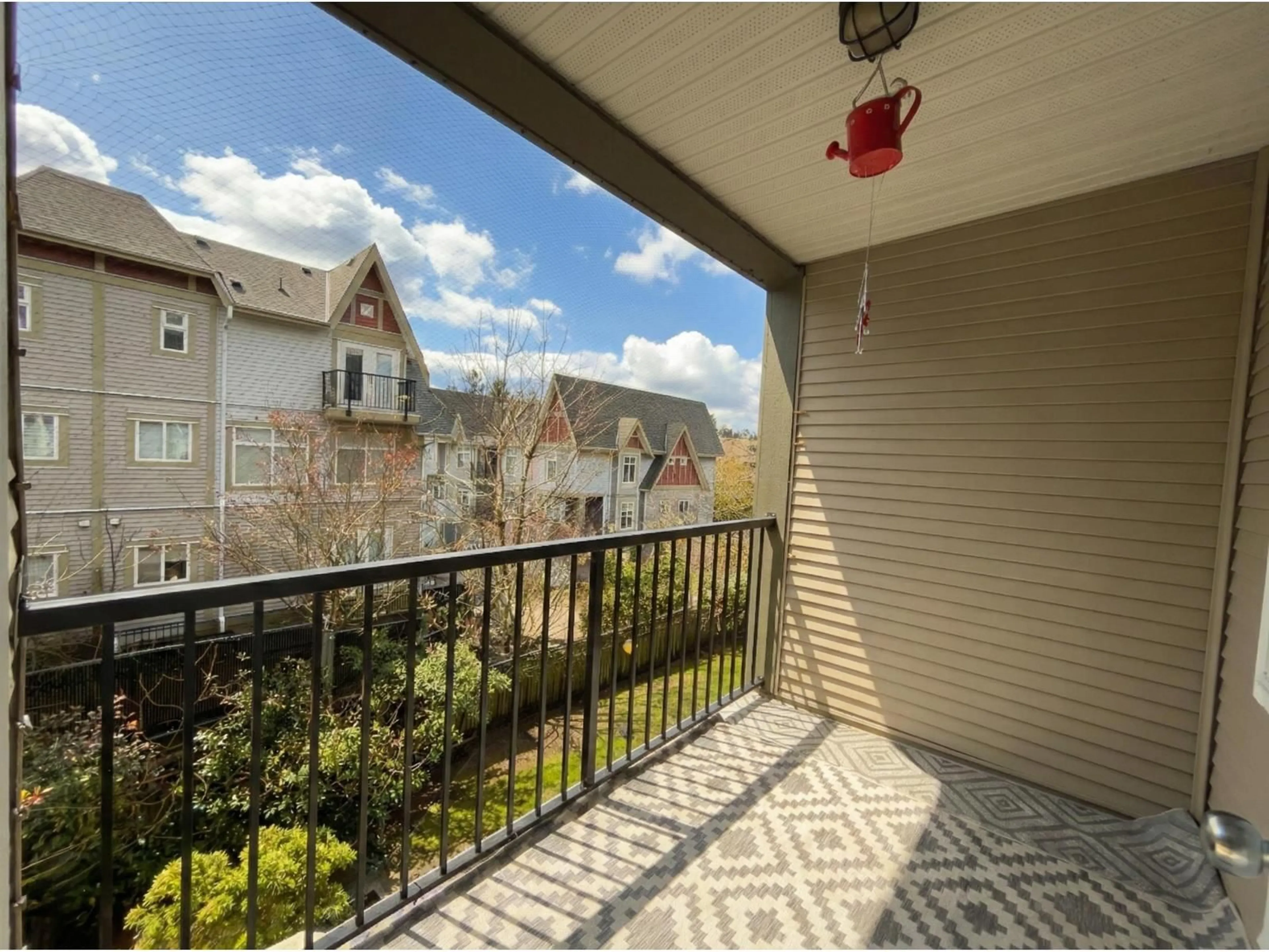 Balcony in the apartment, city buildings view from balcony for 301 - 12083 92A AVENUE, Surrey British Columbia V3V8C8