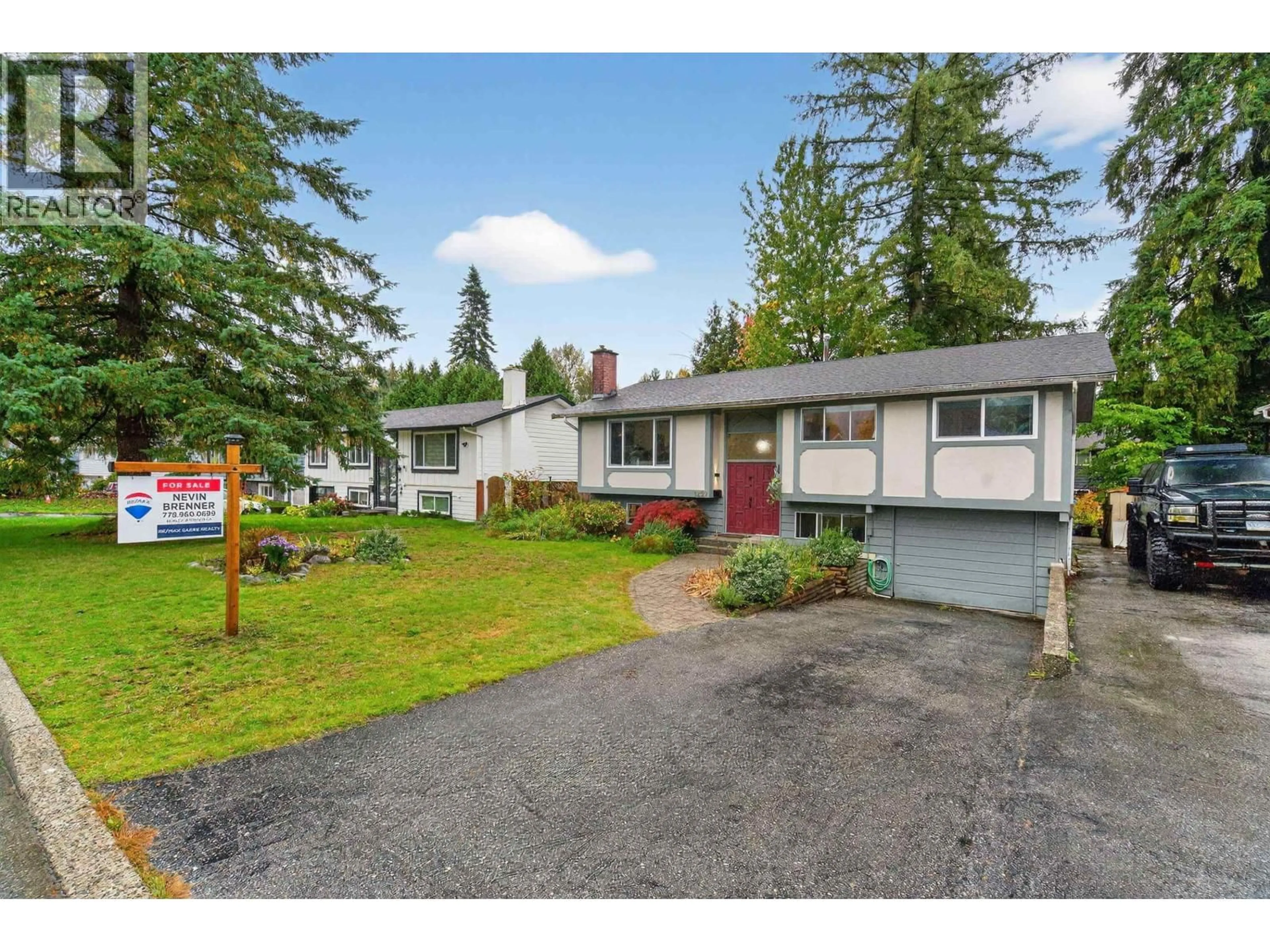 A pic from outside/outdoor area/front of a property/back of a property/a pic from drone, street for 1252 ELLIS DRIVE, Port Coquitlam British Columbia V3B1G8