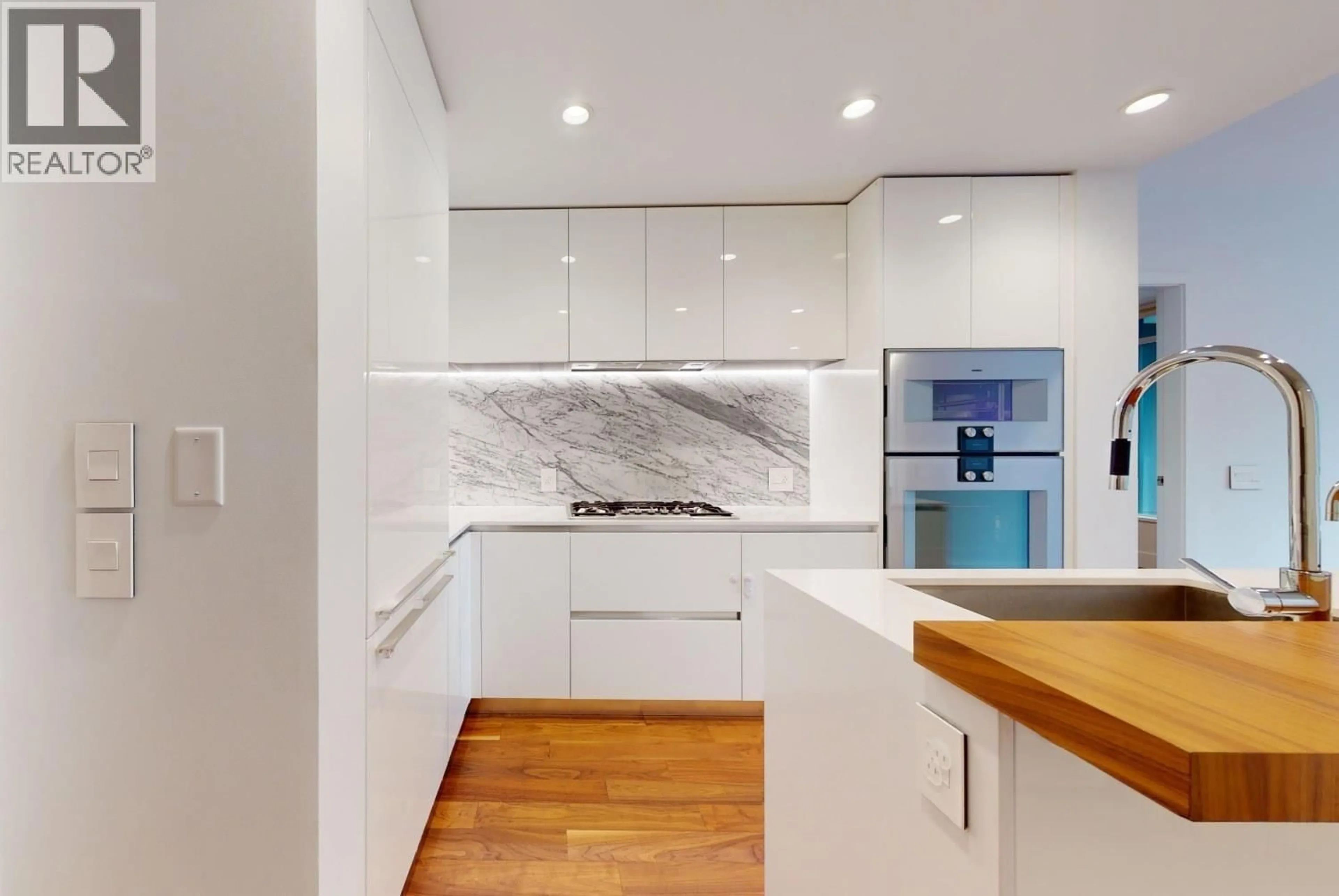 Contemporary kitchen, ceramic/tile floor for 208 - 7428 ALBERTA STREET, Vancouver British Columbia V5X0J5