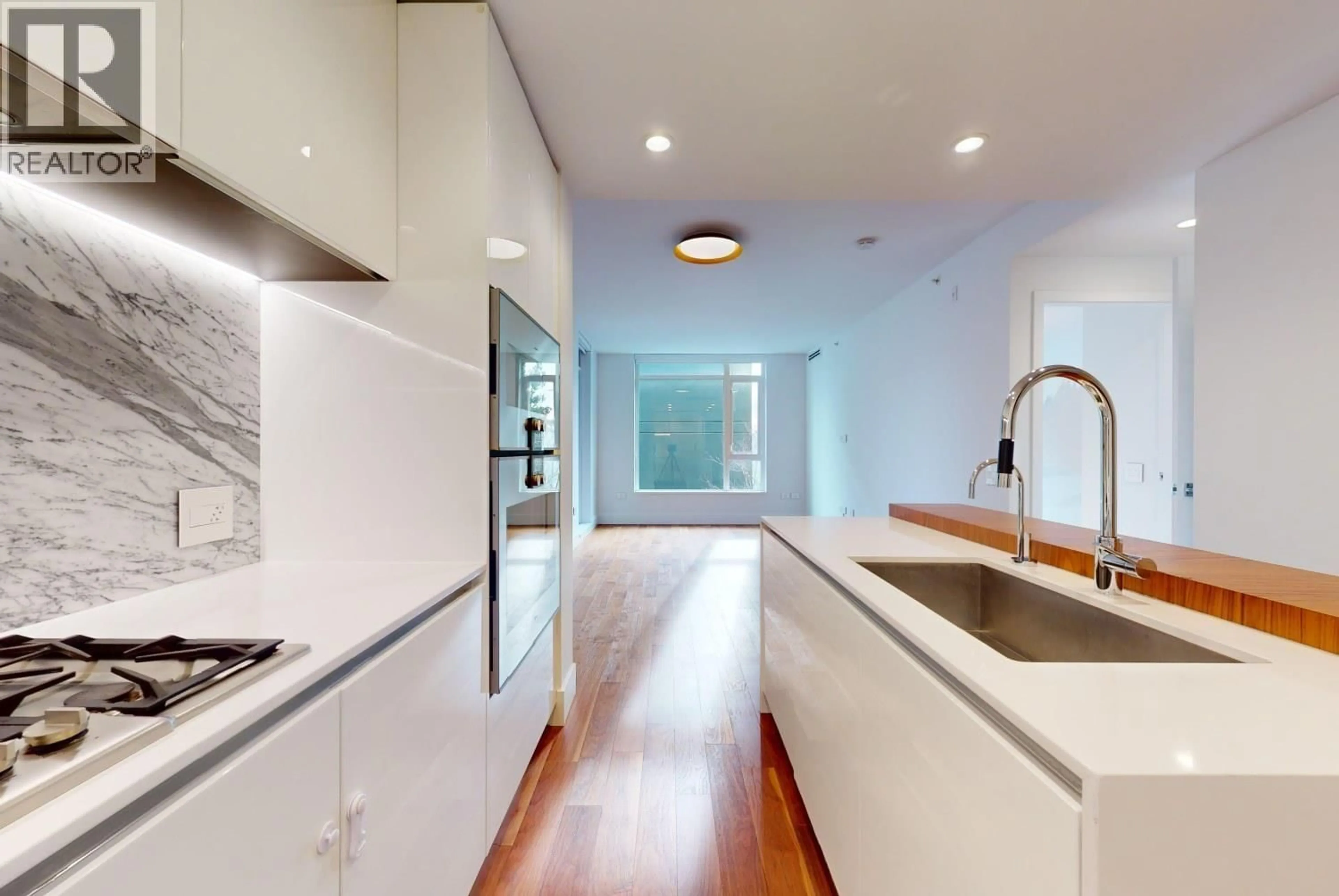 Contemporary kitchen, ceramic/tile floor for 208 - 7428 ALBERTA STREET, Vancouver British Columbia V5X0J5