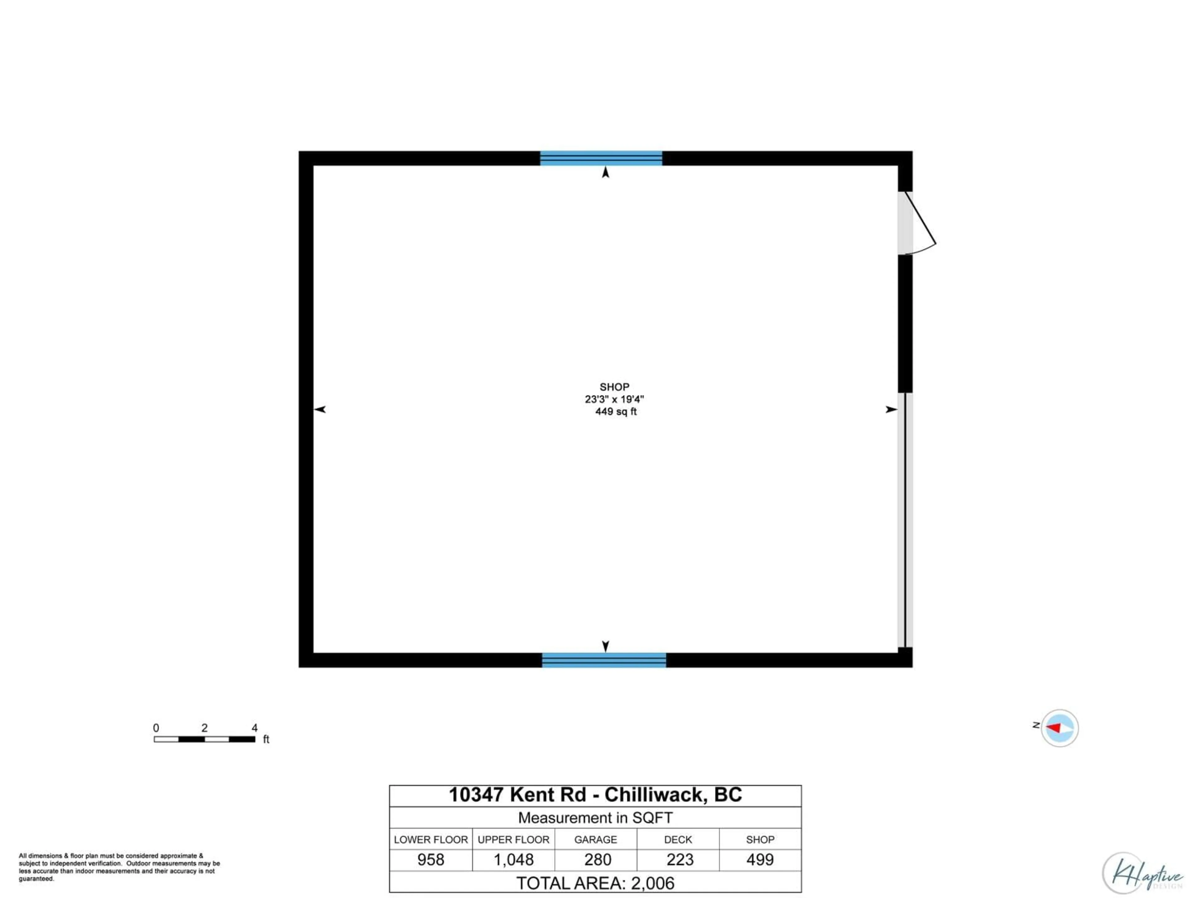 Floor plan for 10347 KENT ROAD, Chilliwack British Columbia V2P5X9