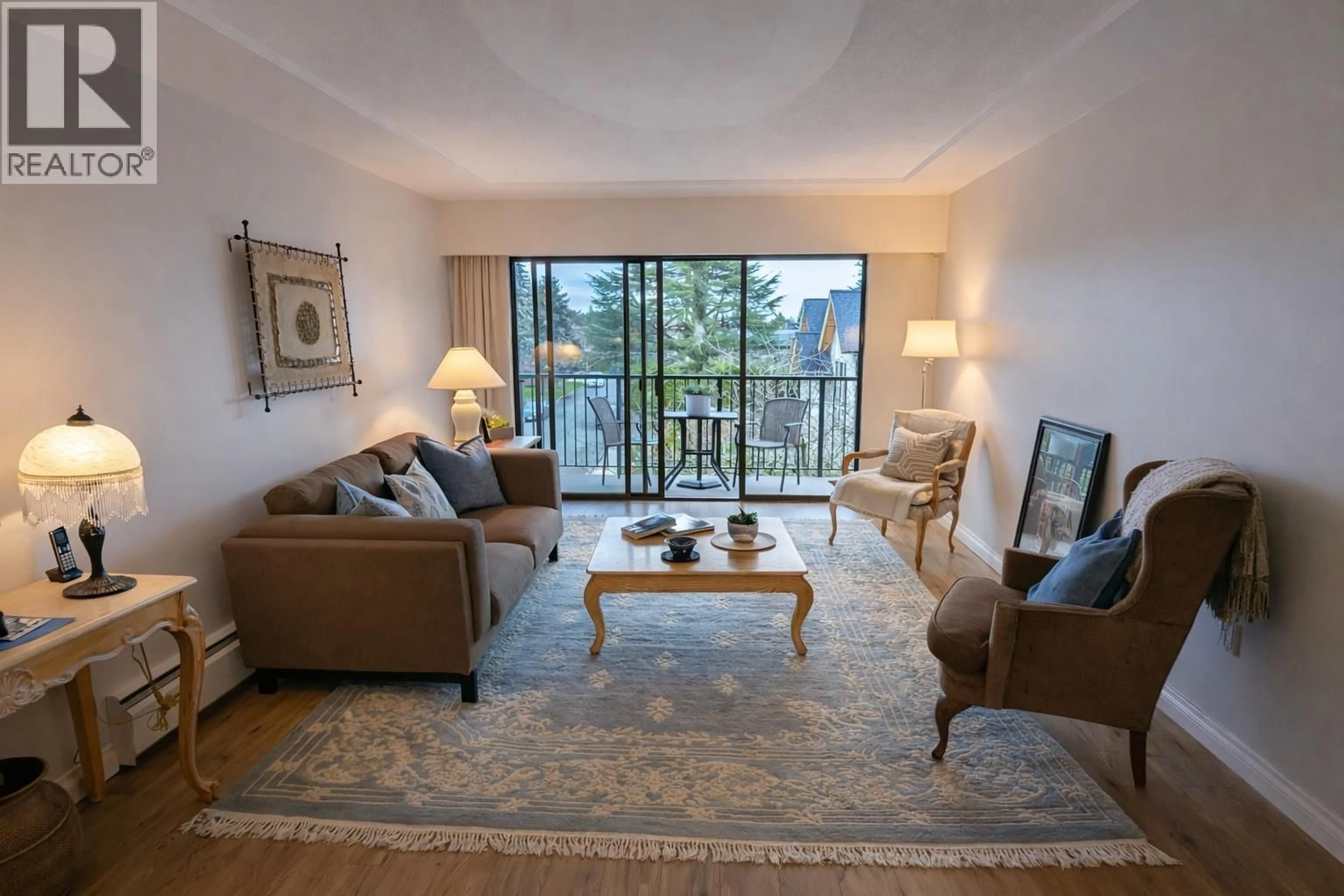 Living room with furniture, unknown for 218 - 8880 NO. 1 ROAD, Richmond British Columbia V7C4C3