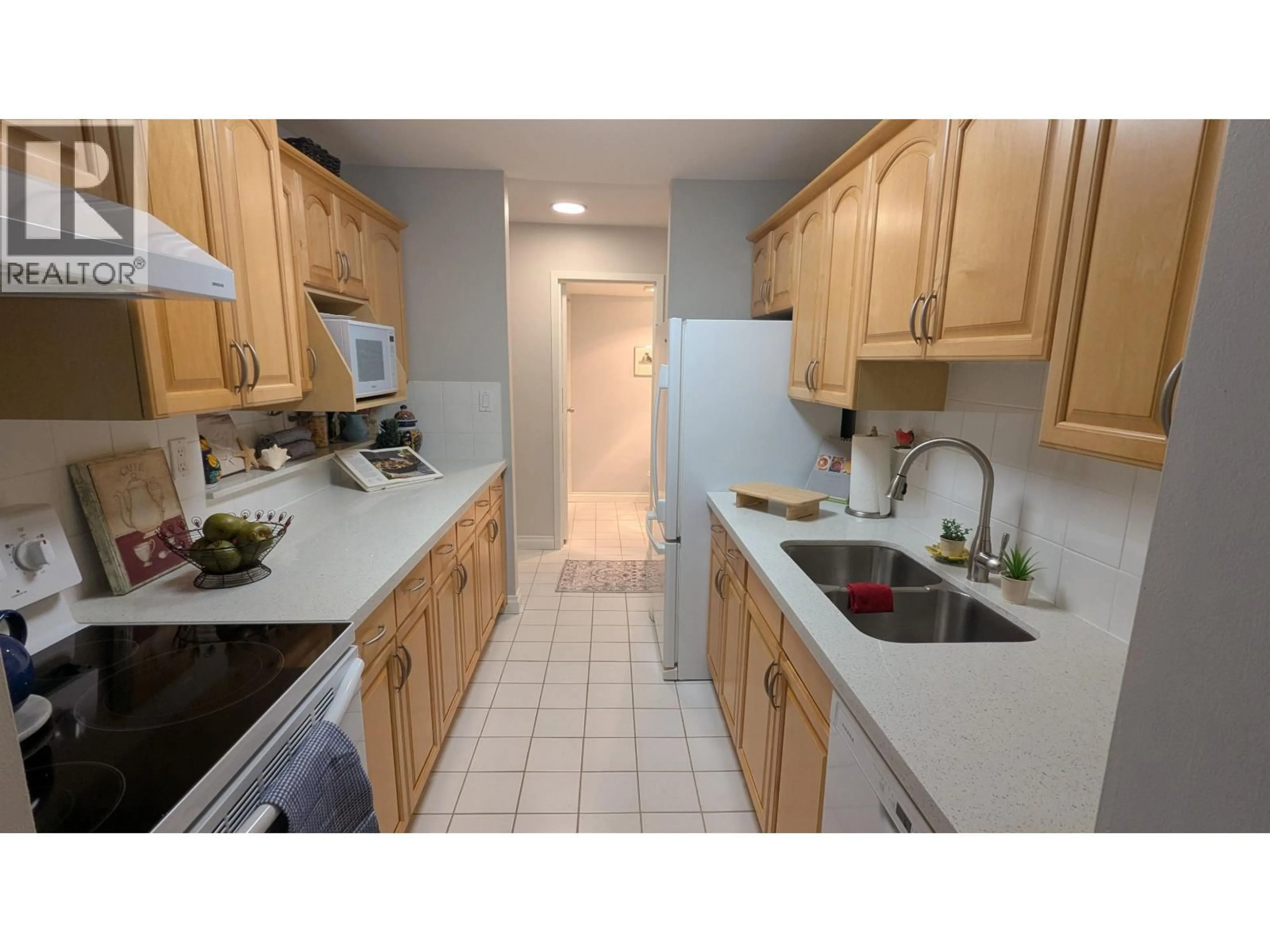 Standard kitchen, ceramic/tile floor for 218 - 8880 NO. 1 ROAD, Richmond British Columbia V7C4C3