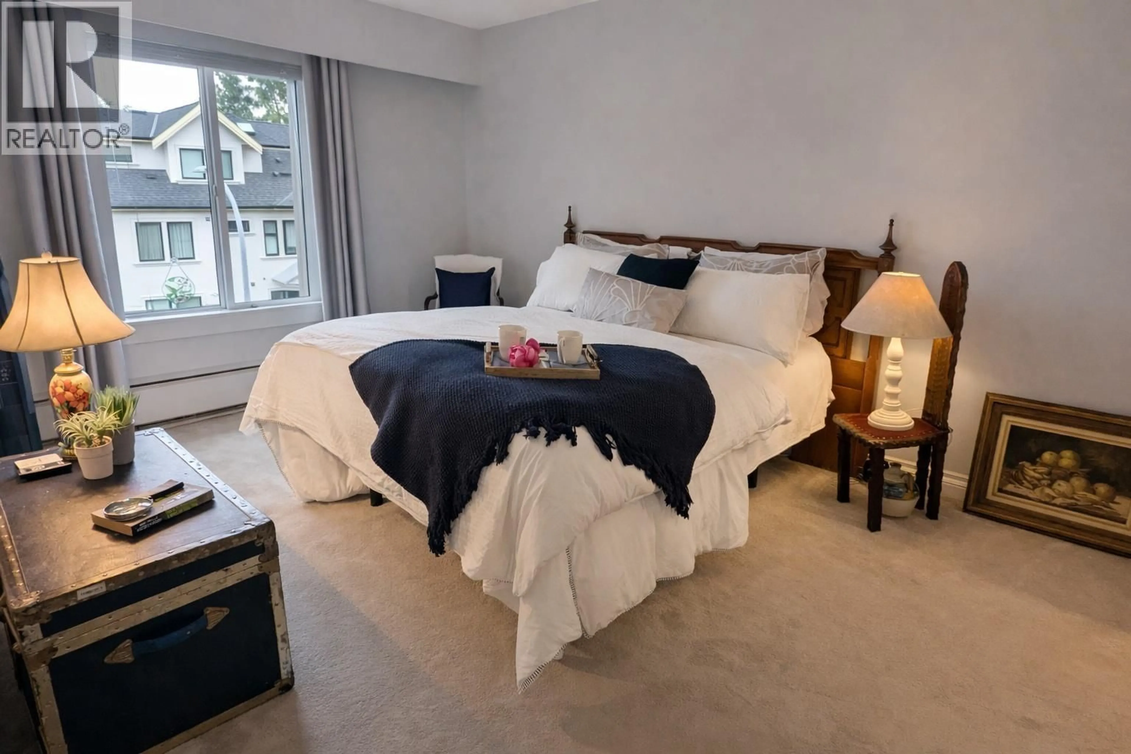 Bedroom with bed, unknown for 218 - 8880 NO. 1 ROAD, Richmond British Columbia V7C4C3