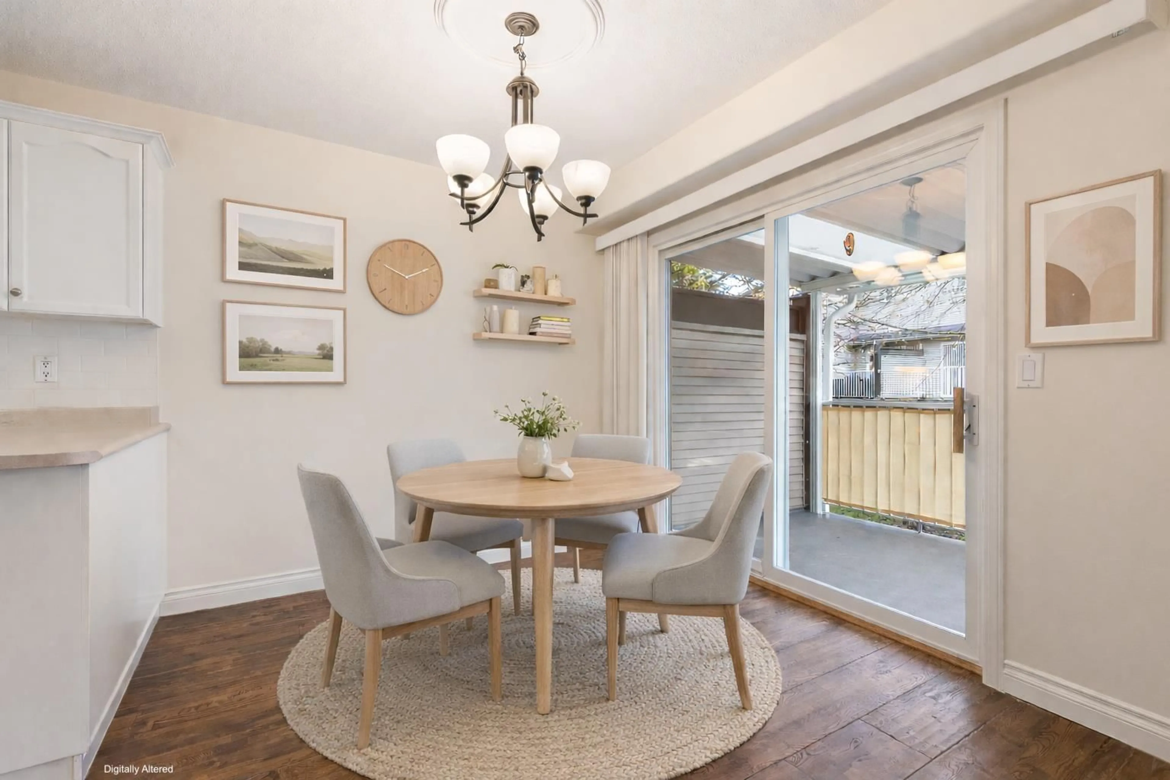 Dining room, wood/laminate floor for 35 - 46360 VALLEYVIEW ROAD, Chilliwack British Columbia V2R5L7