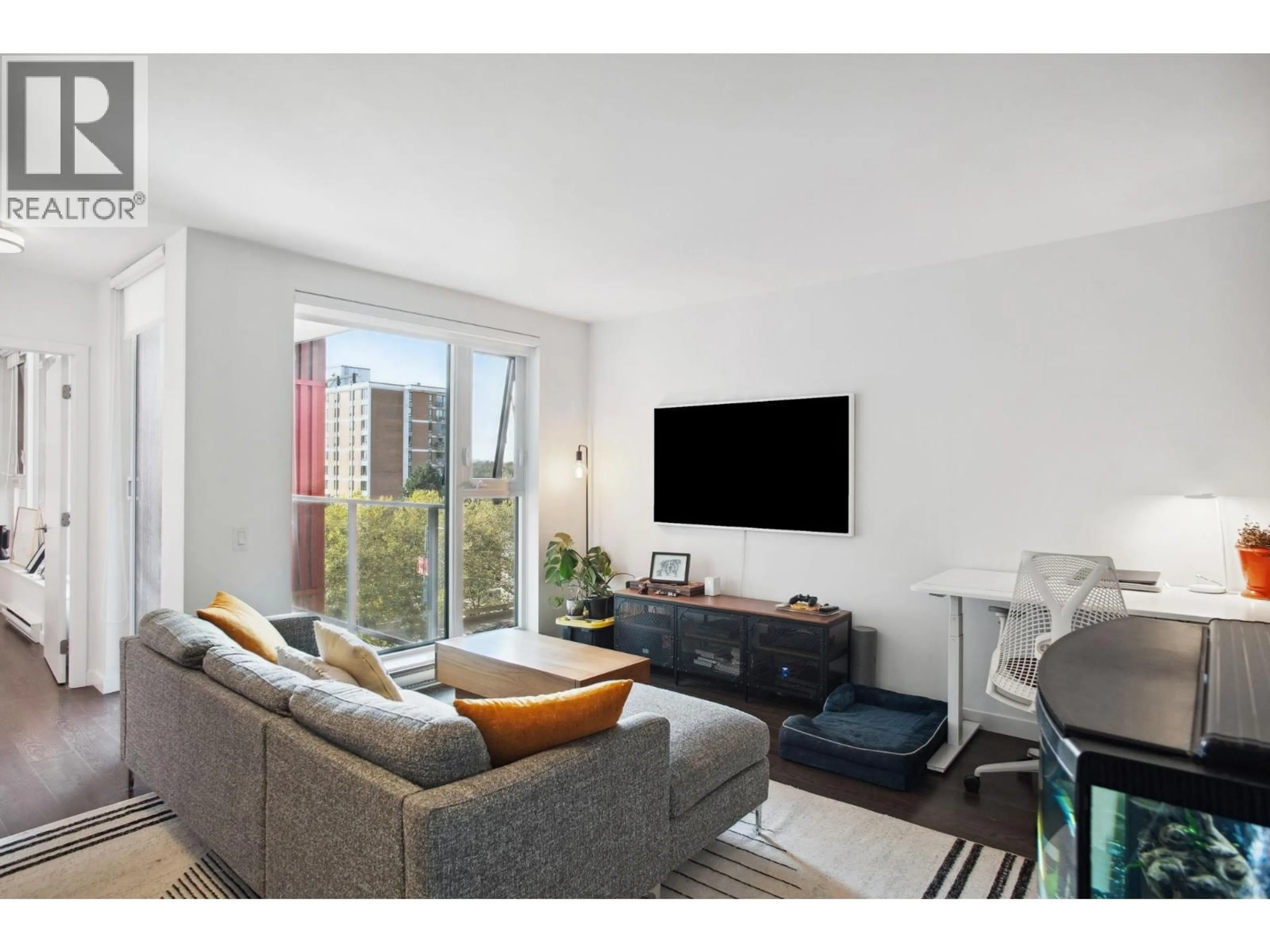 Living room with furniture, unknown for 501 - 983 HASTINGS STREET, Vancouver British Columbia V6A0G9