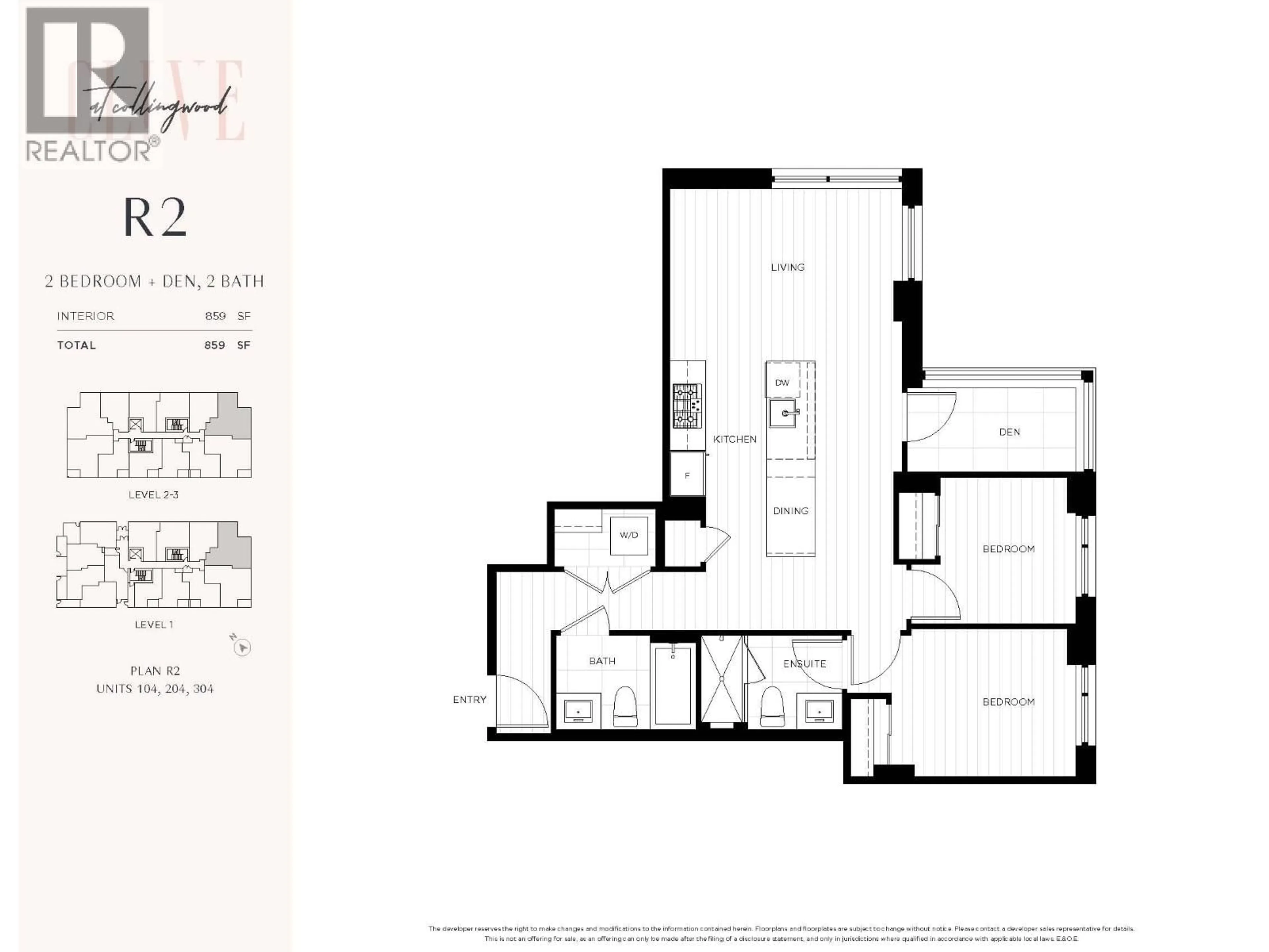 Floor plan for 204 - 3264 VANNESS AVENUE, Vancouver British Columbia V5R4V3