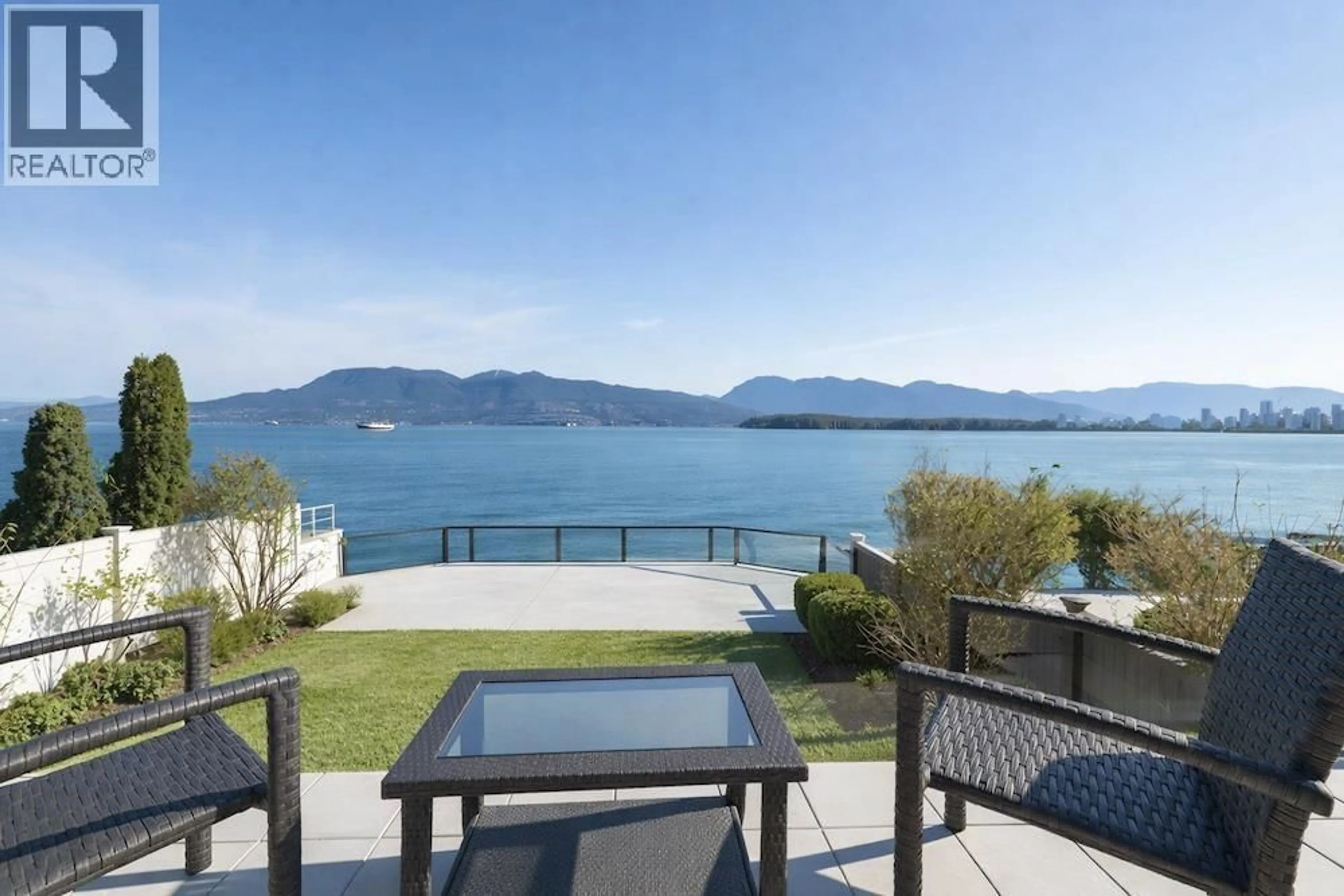 Patio, water/lake/river/ocean view for 3131 POINT GREY ROAD, Vancouver British Columbia V6K1B3