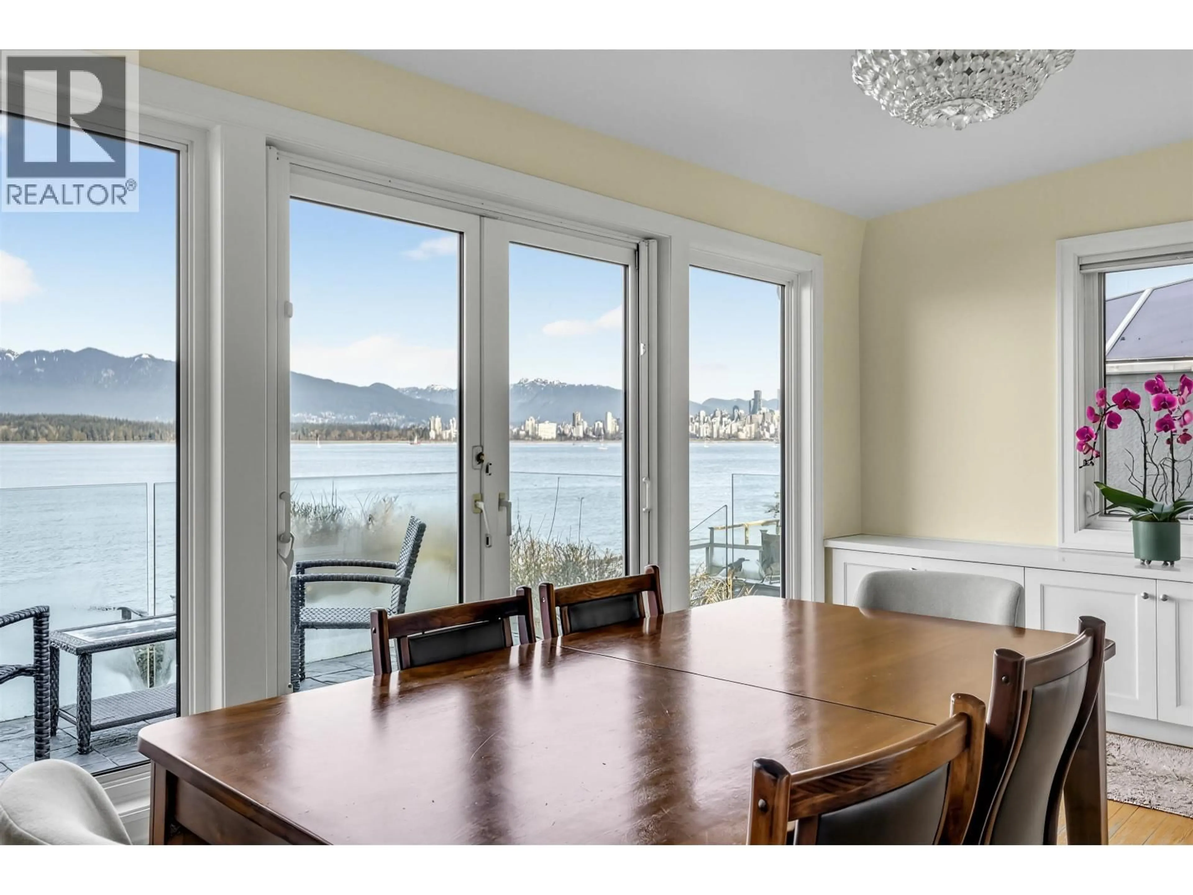 Dining room, wood/laminate floor for 3131 POINT GREY ROAD, Vancouver British Columbia V6K1B3