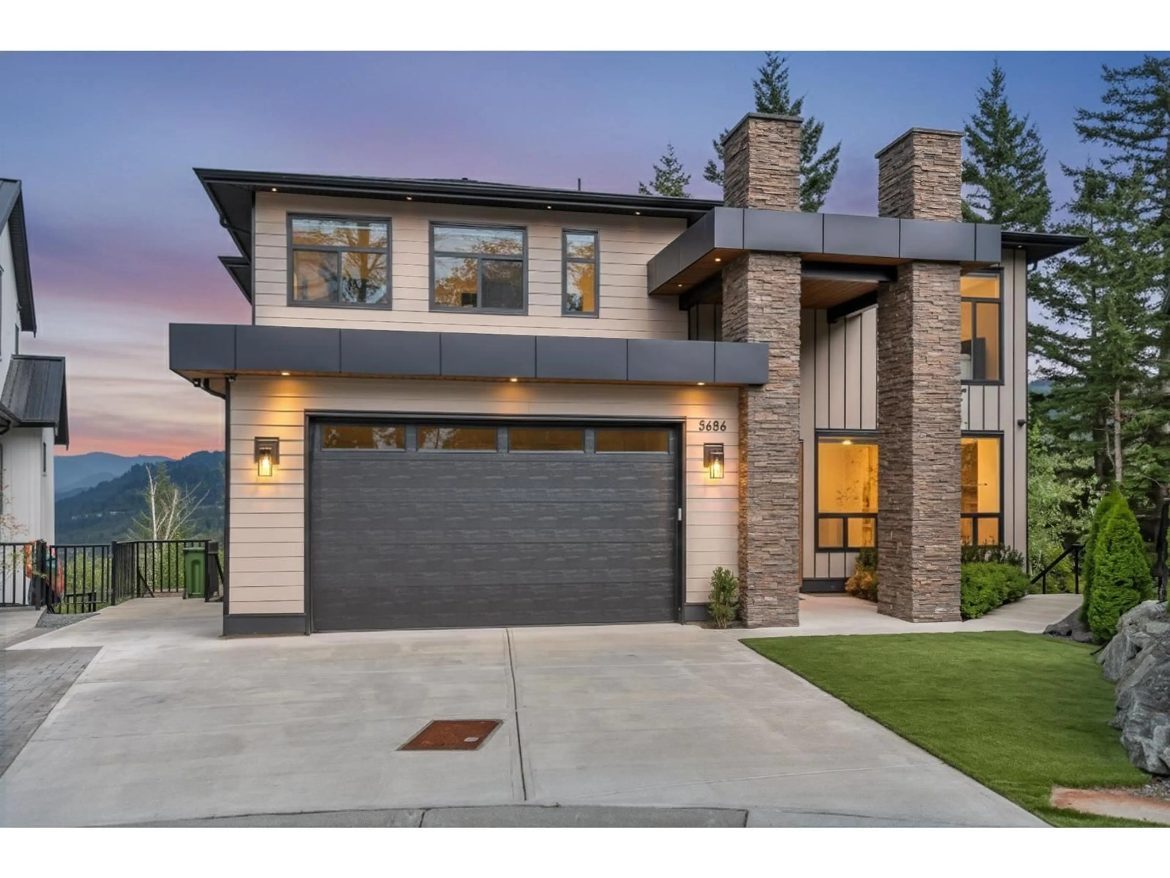 Home with brick exterior material, street for 5686 CRIMSON RIDGE, Chilliwack British Columbia V2R6H7
