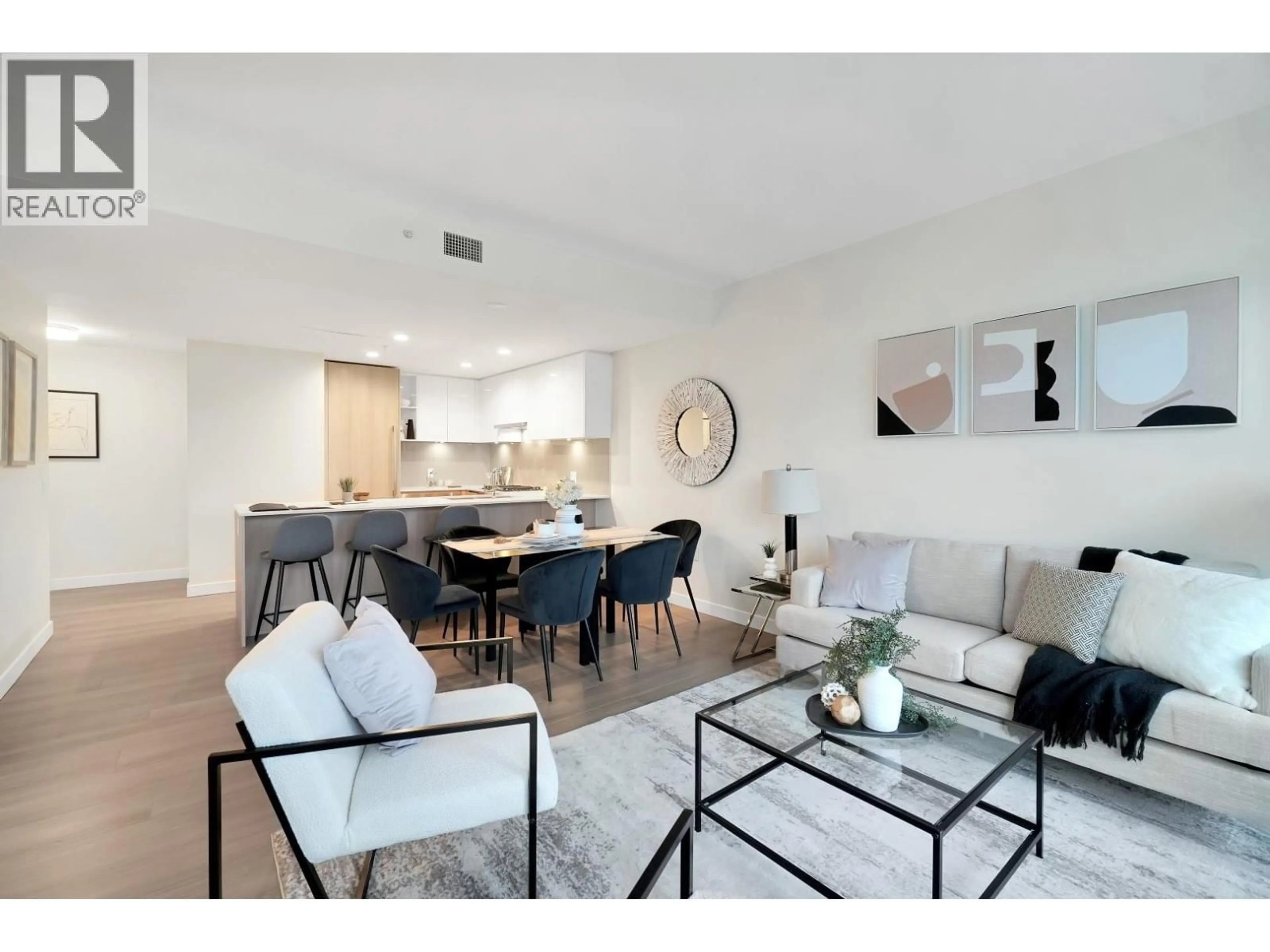 Living room with furniture, unknown for 601 - 618 CARNARVON STREET, New Westminster British Columbia V3M0N9