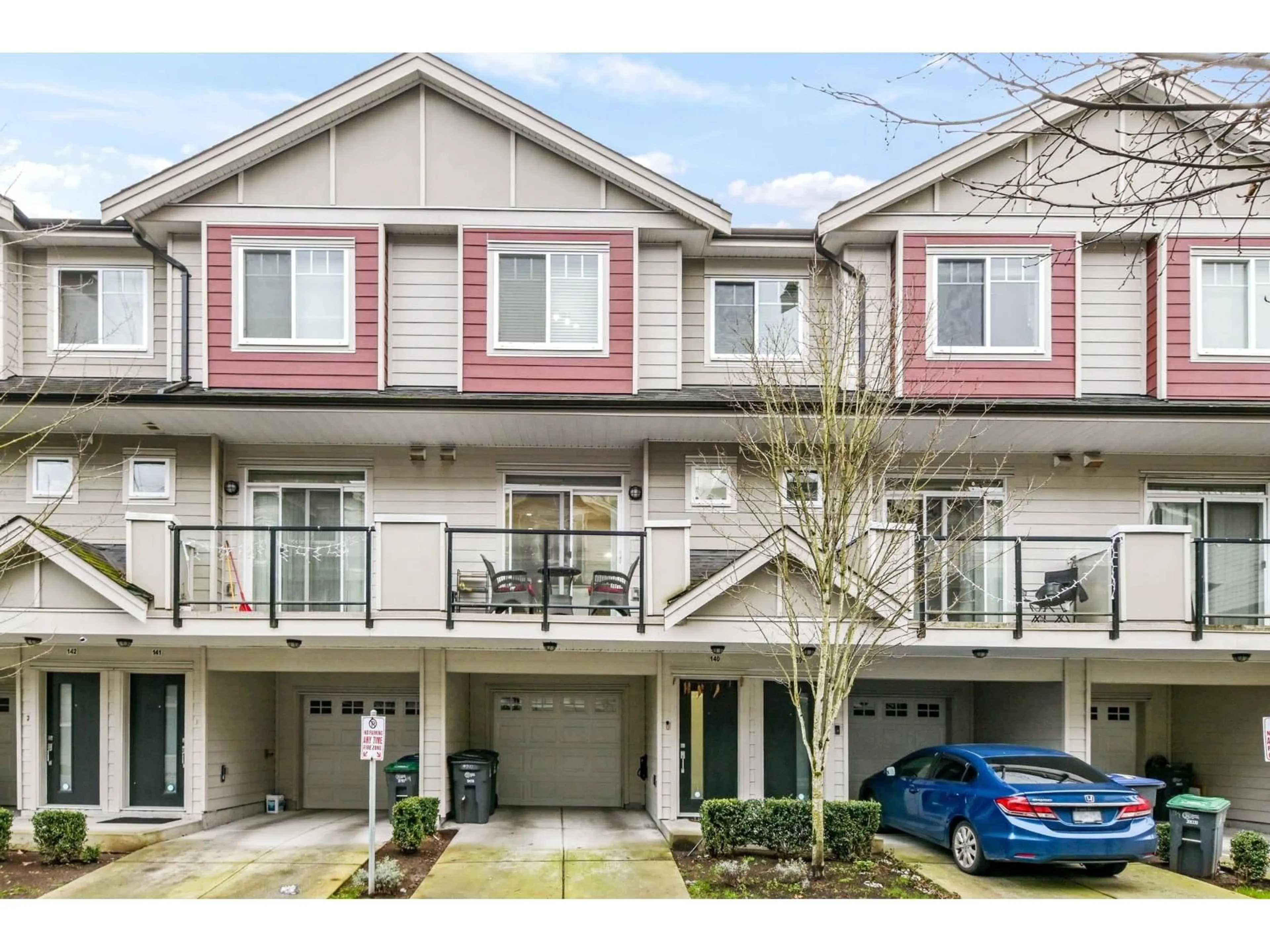 A pic from outside/outdoor area/front of a property/back of a property/a pic from drone, street for 140 - 13898 64 AVENUE, Surrey British Columbia V3W1L6