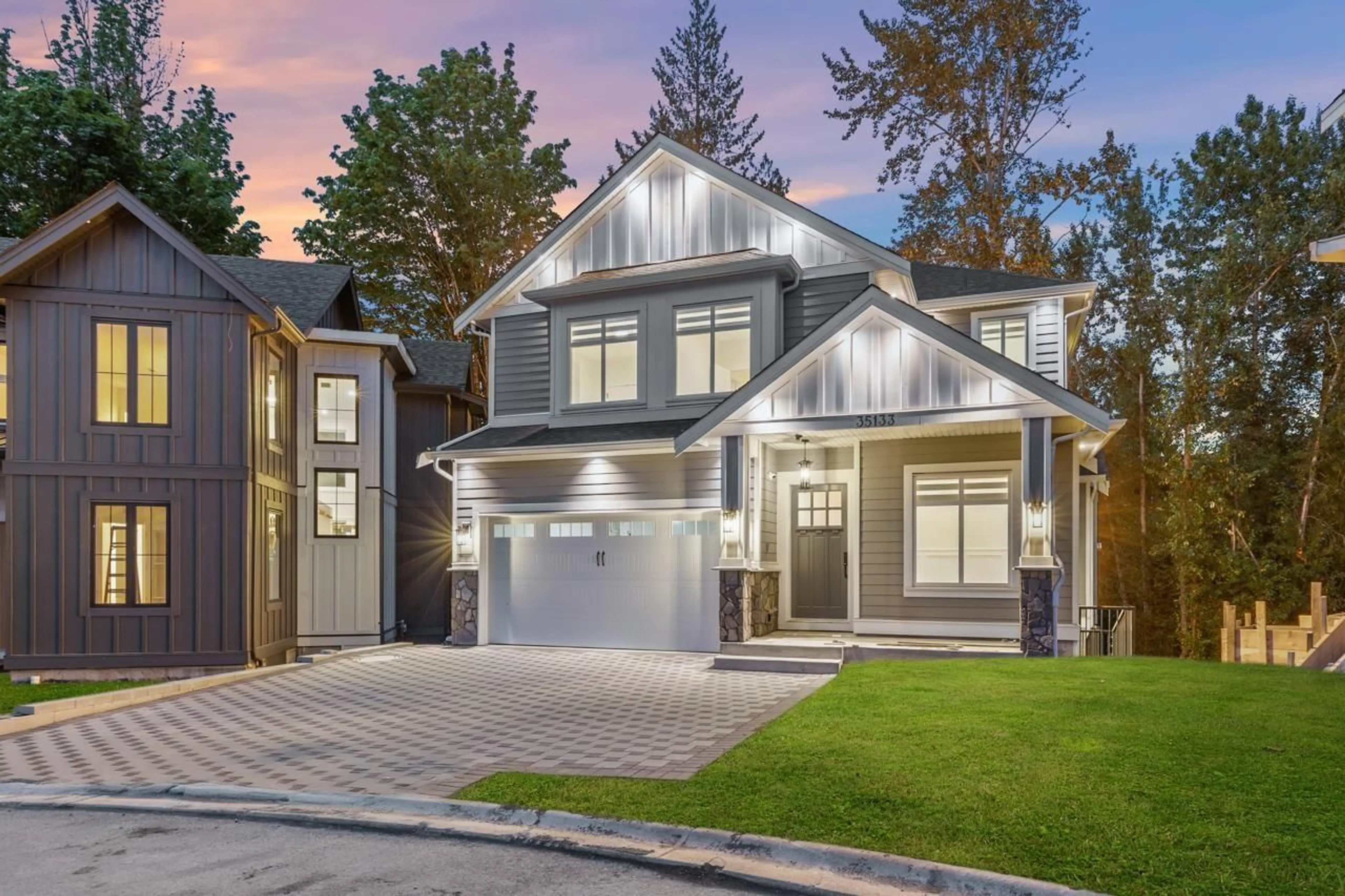 Home with brick exterior material, street for 4 - 35133 CHRISTINA PLACE, Abbotsford British Columbia V2S8H1