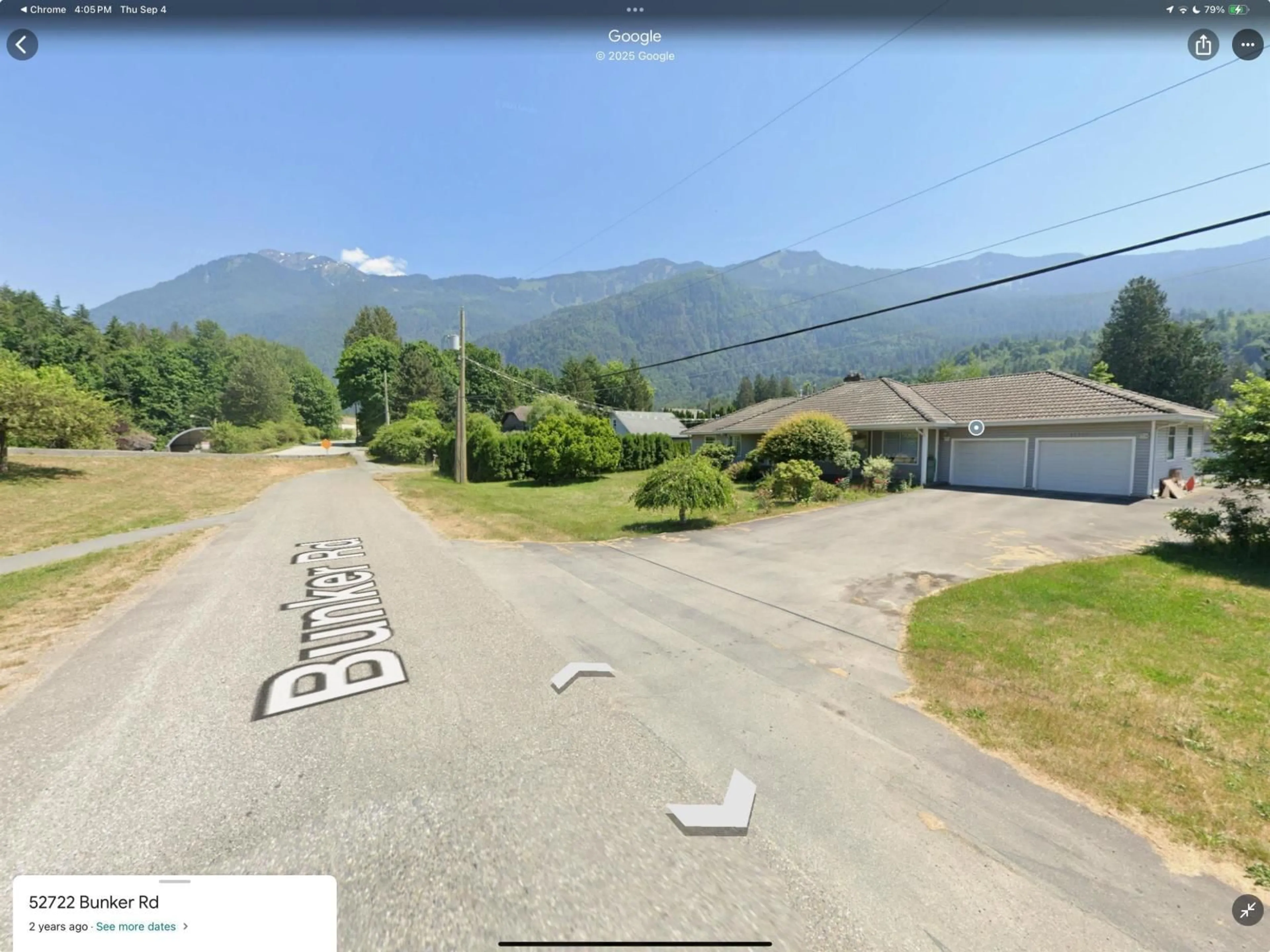 A pic from outside/outdoor area/front of a property/back of a property/a pic from drone, mountain view for 52732 BUNKER ROAD, Rosedale British Columbia V0X1X1