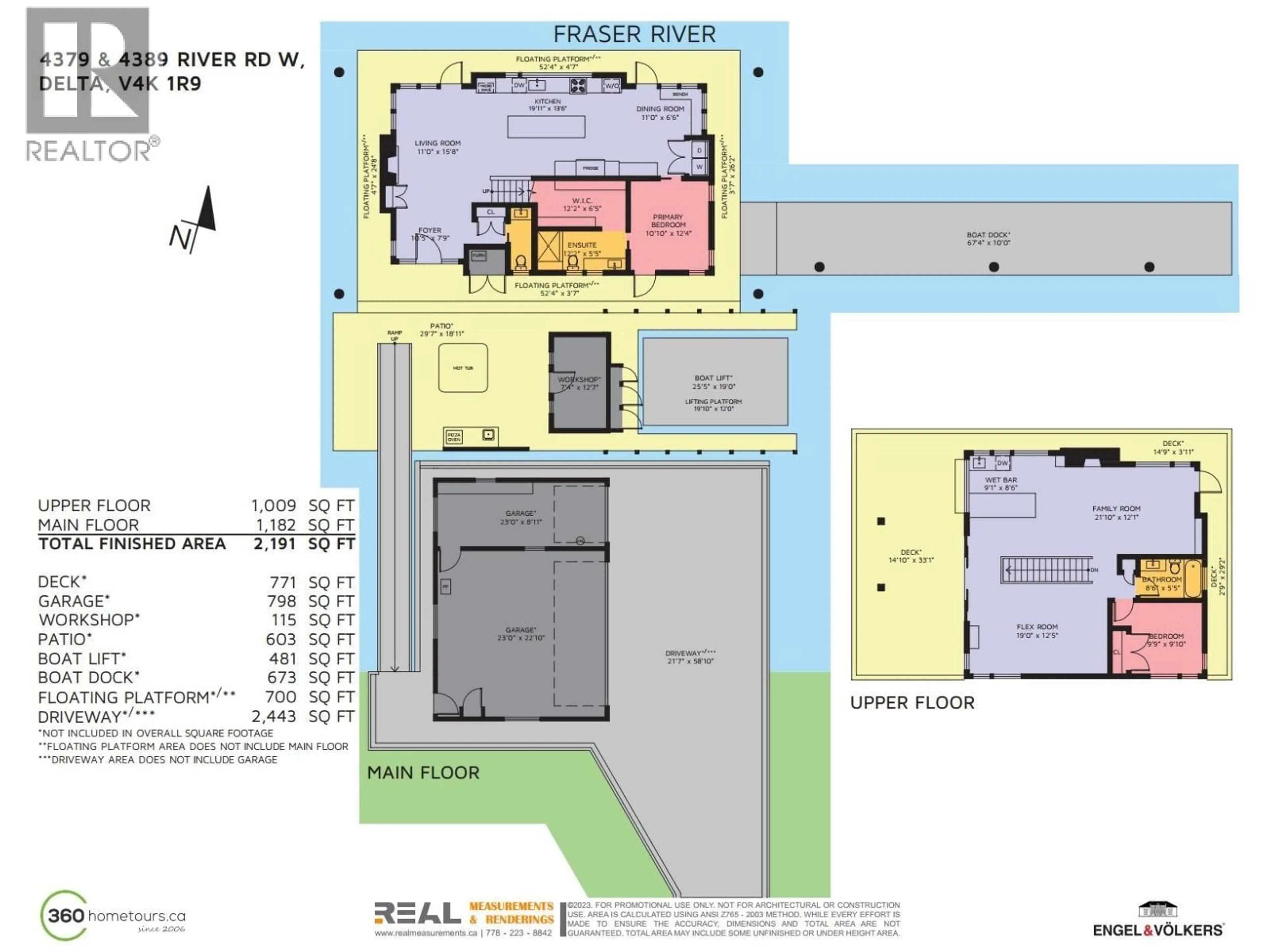 Floor plan for 4379 RIVER ROAD, Delta British Columbia V4K1R9