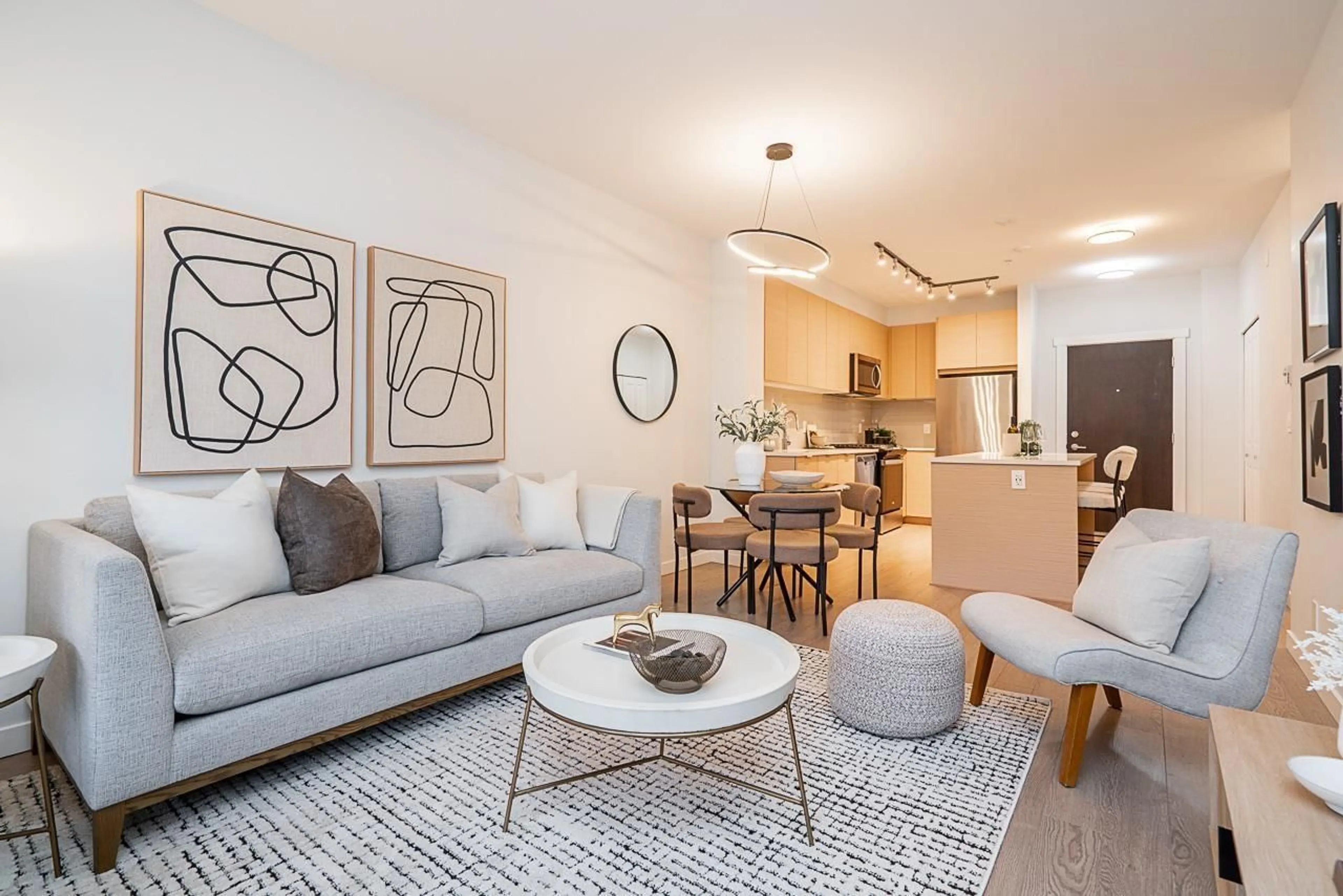 Living room with furniture, unknown for B310 - 8150 207 STREET, Langley British Columbia V2Y4J5