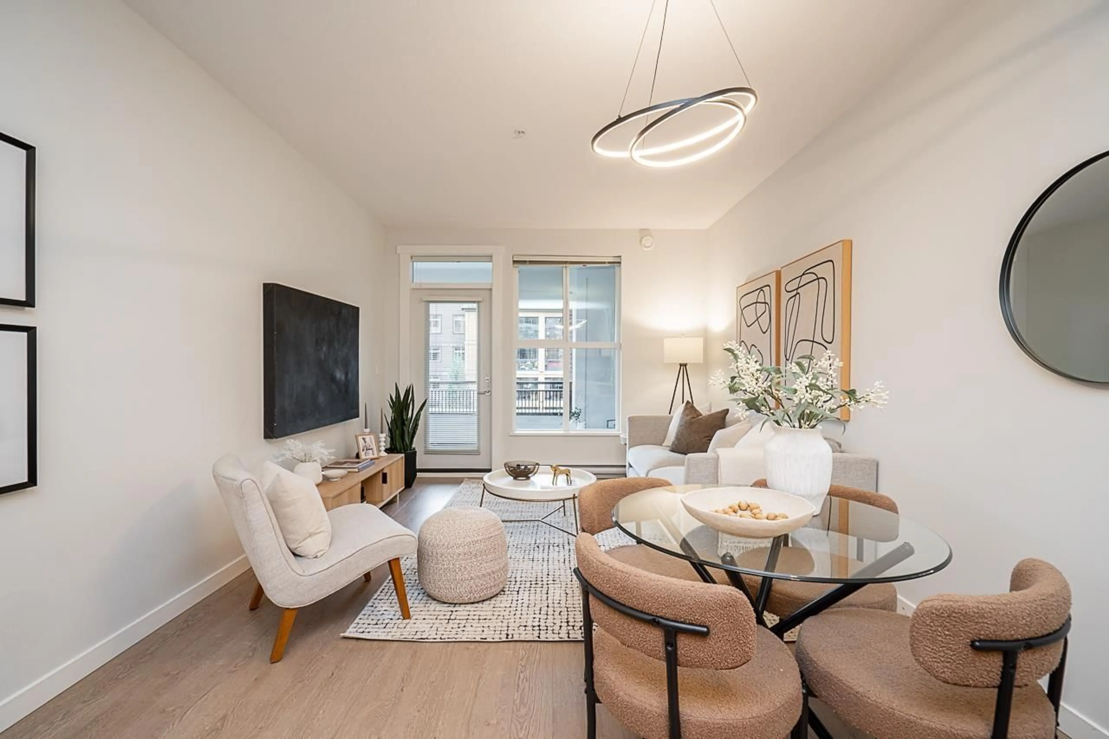 Living room with furniture, unknown for B310 - 8150 207 STREET, Langley British Columbia V2Y4J5