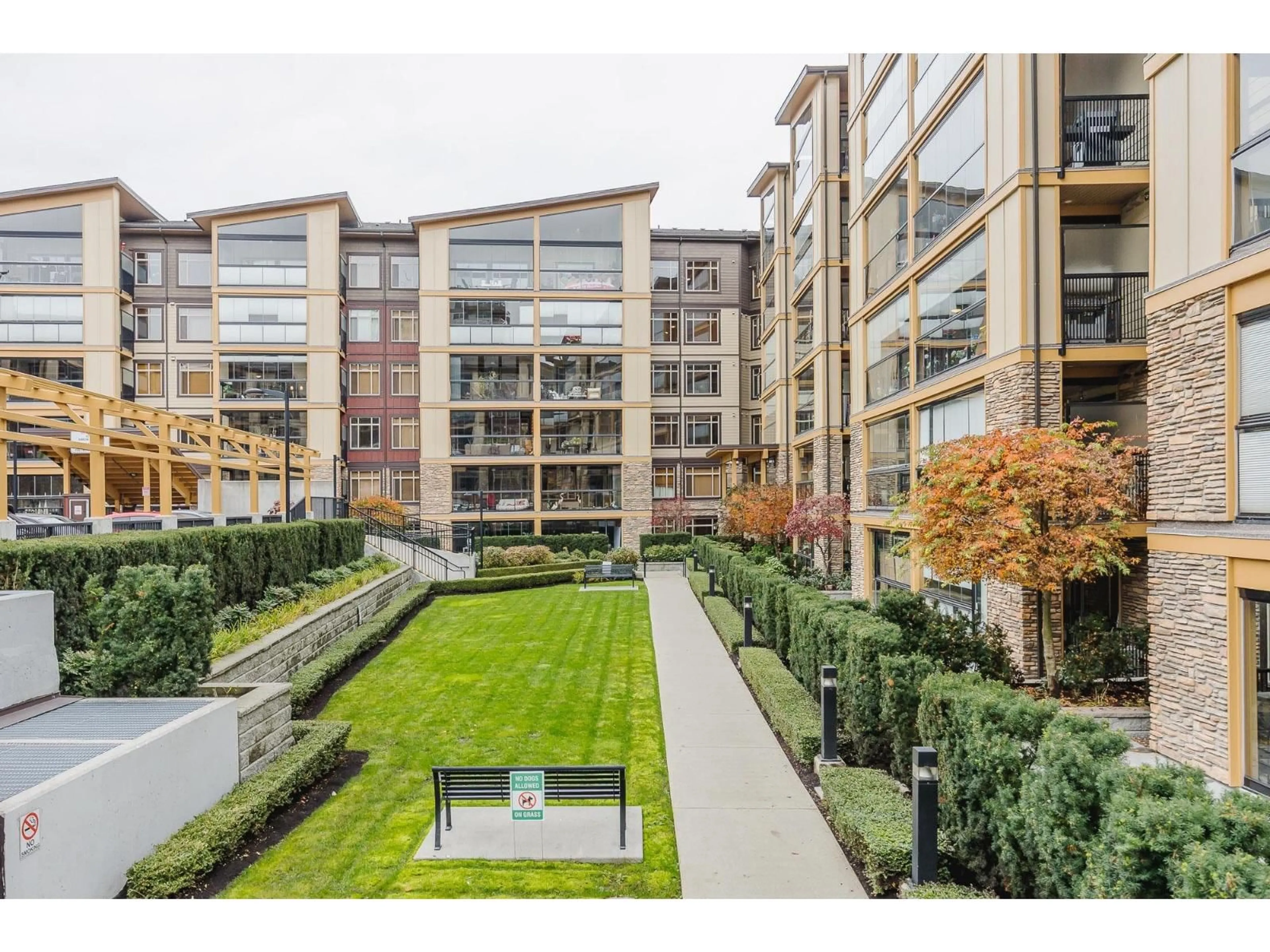 A pic from outside/outdoor area/front of a property/back of a property/a pic from drone, street for 509 - 32445 SIMON AVENUE, Abbotsford British Columbia V2T0G7