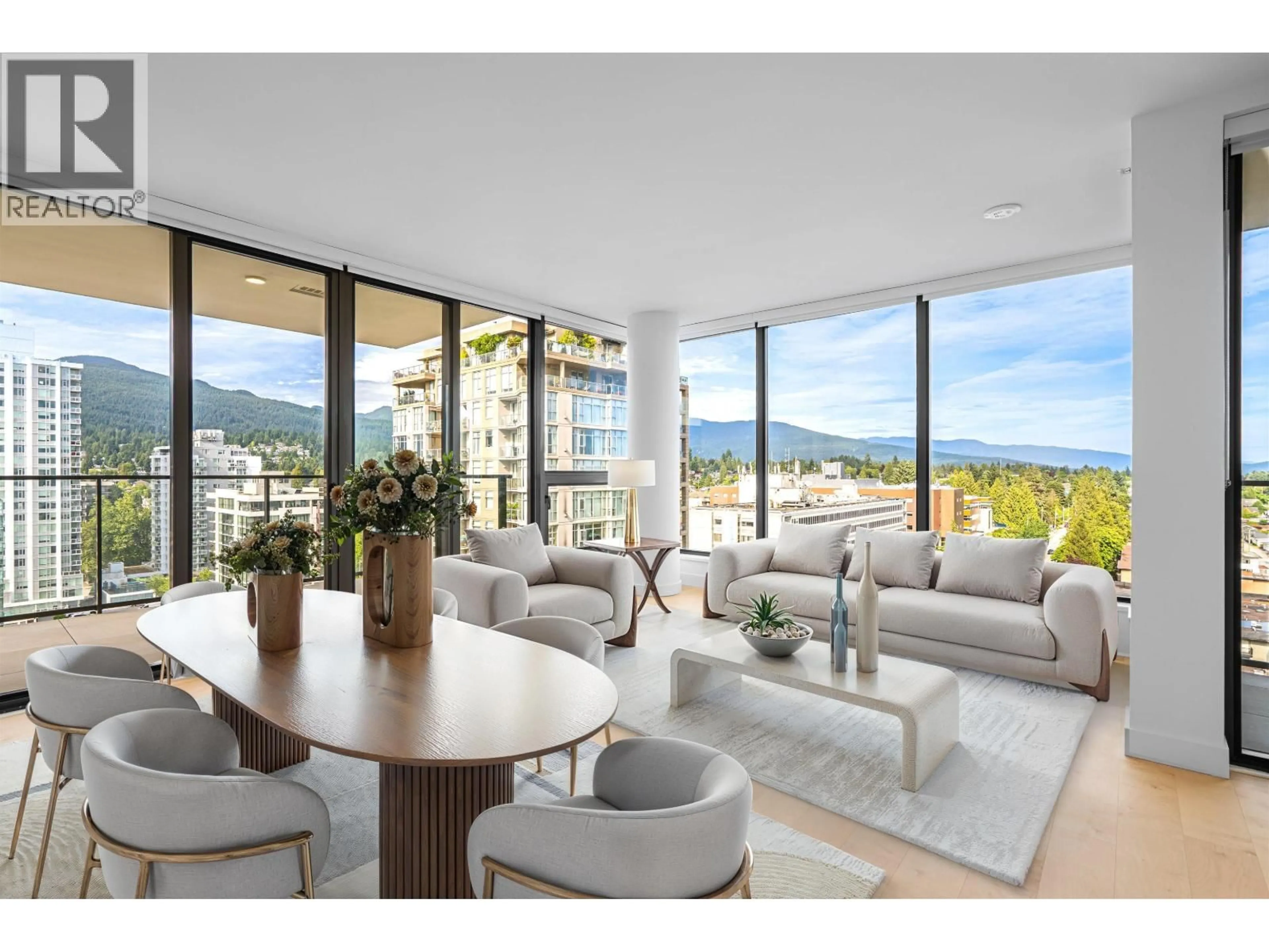 Living room with furniture, unknown for 1309 - 135 13TH STREET, North Vancouver British Columbia V7L0J8