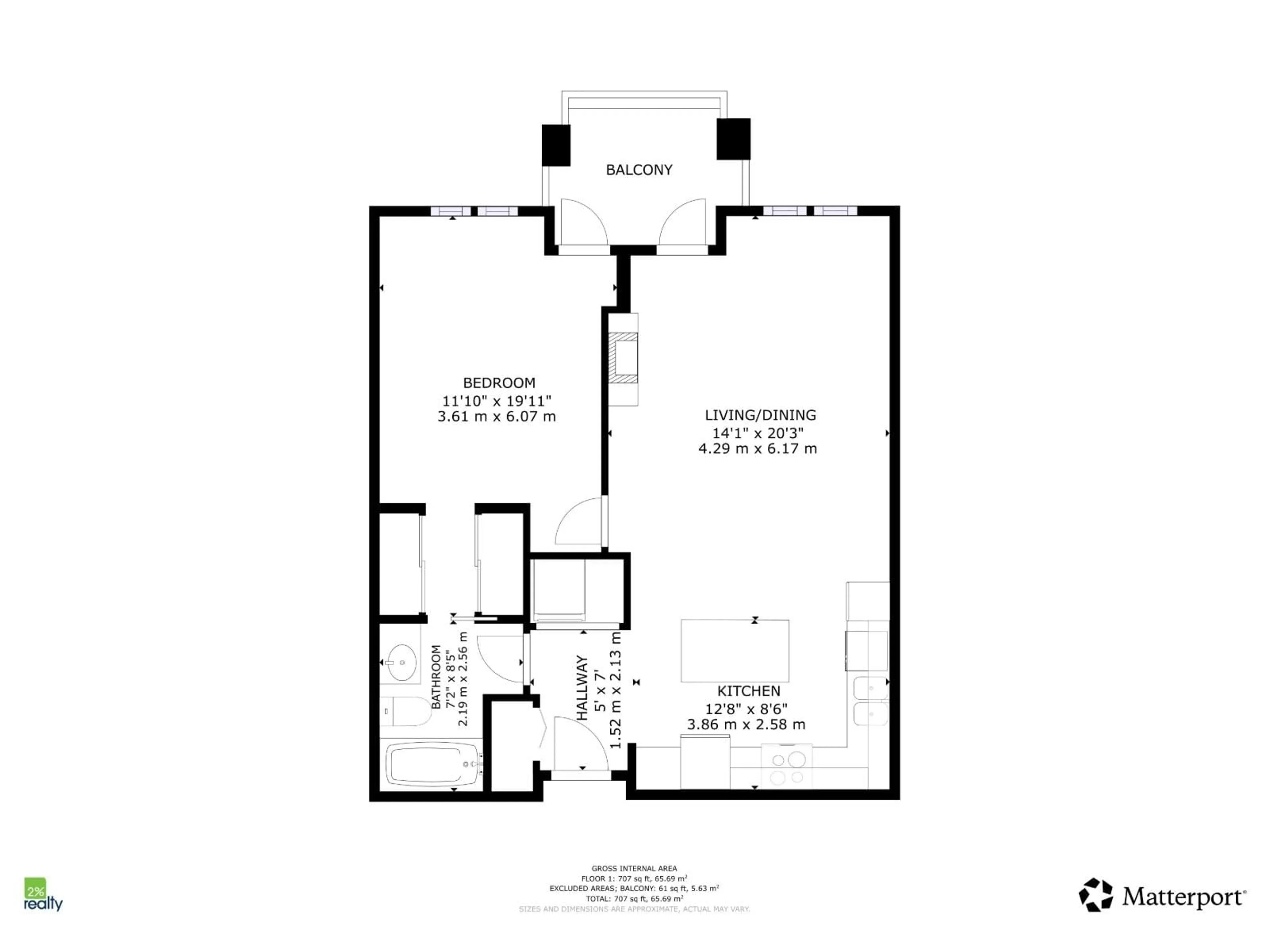 Floor plan for 404 - 33338 BOURQUIN CRESCENT EAST, Abbotsford British Columbia V2S1Y1