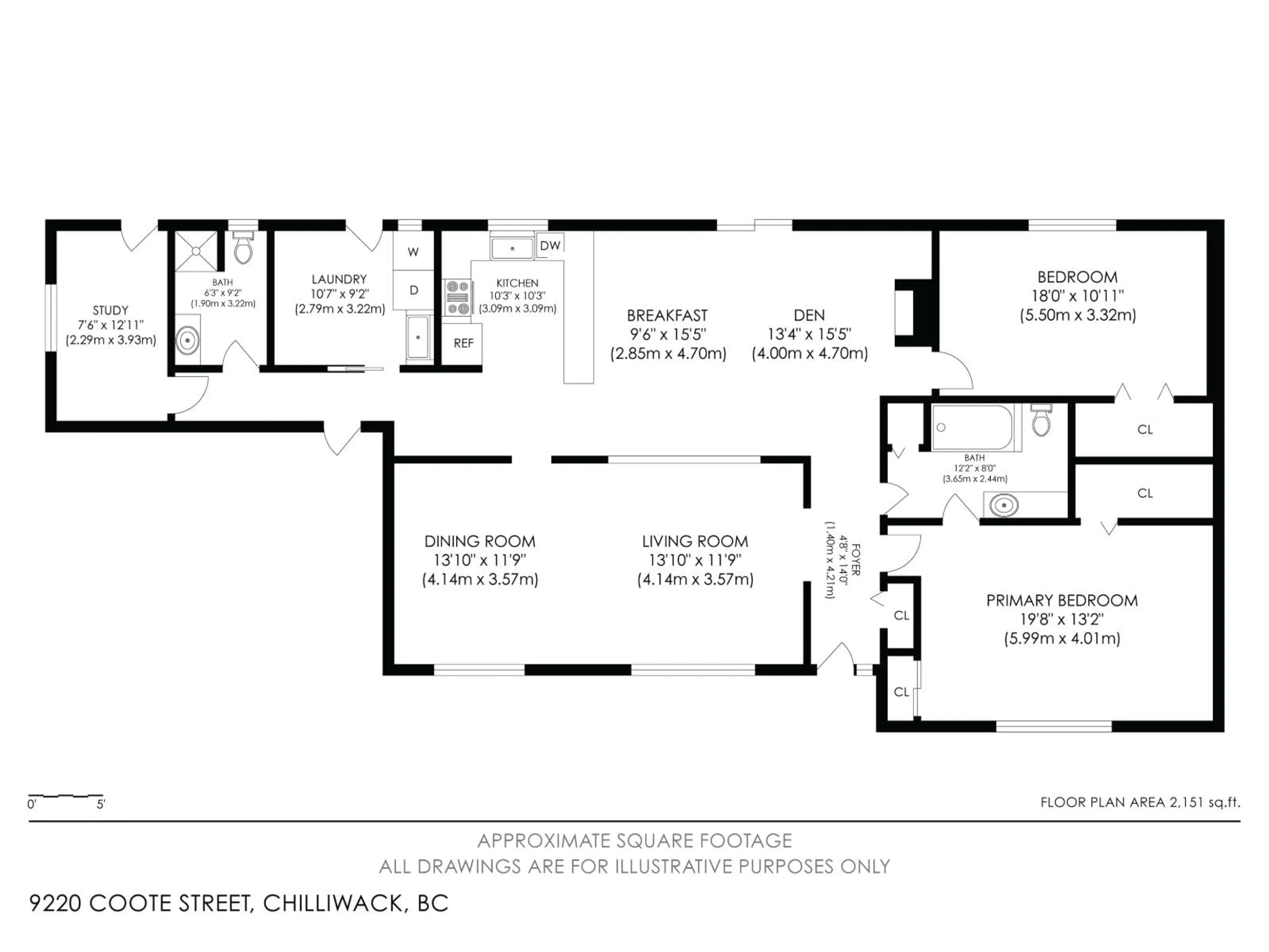 Floor plan for 9220 COOTE STREET, Chilliwack British Columbia V2P6B5