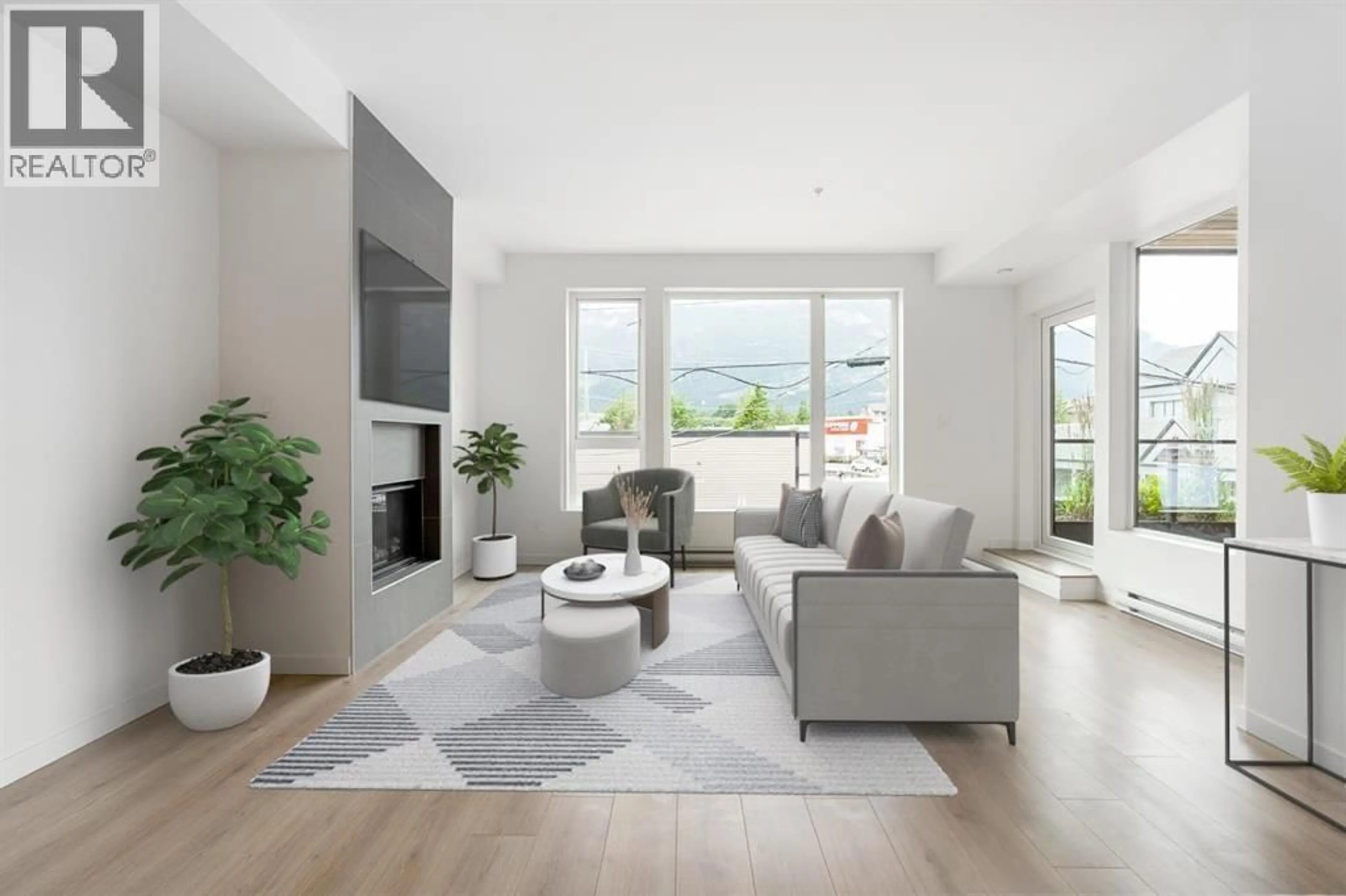 Living room with furniture, unknown for 201 - 38165 CLEVELAND AVENUE, Squamish British Columbia V8P0P1