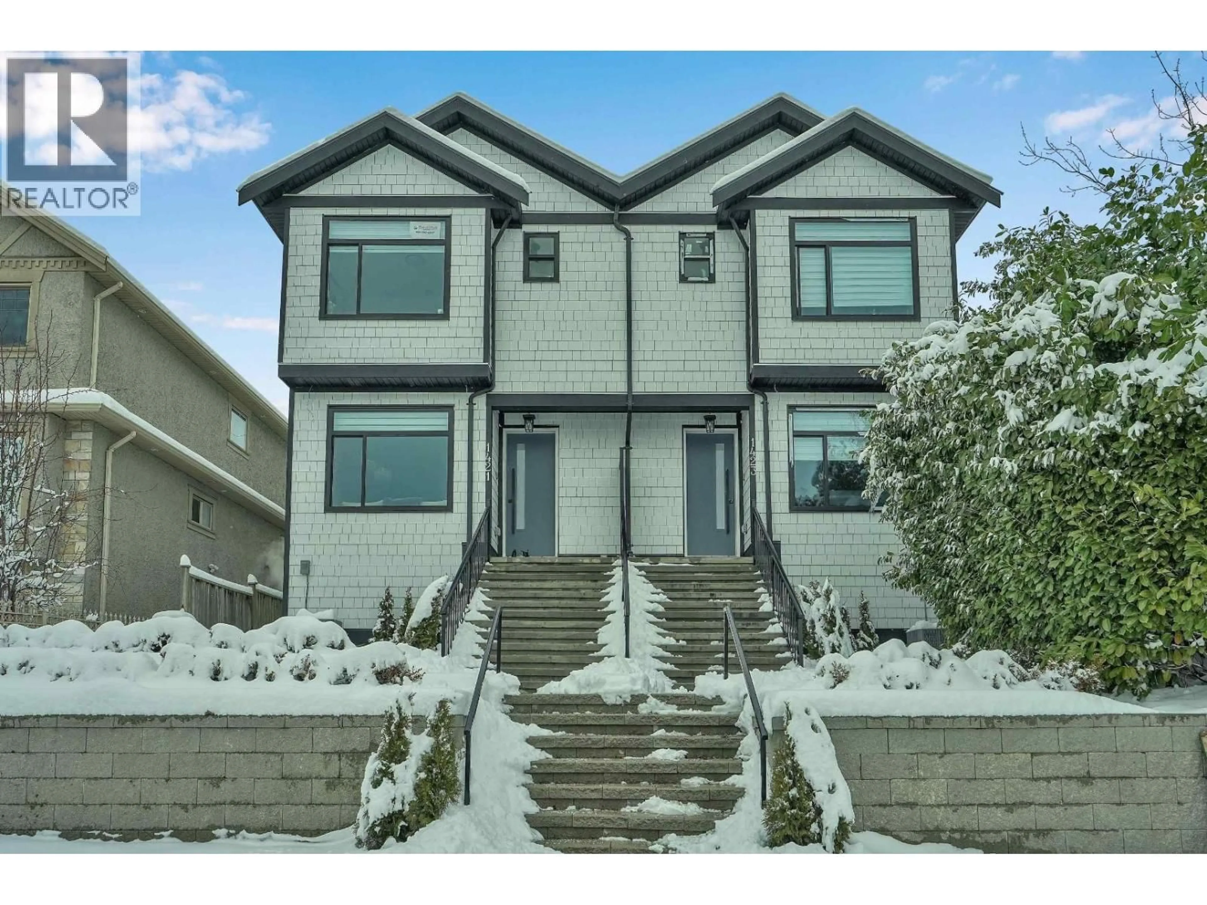 Home with vinyl exterior material, street for 1423 62ND AVENUE, Vancouver British Columbia V5N1B7