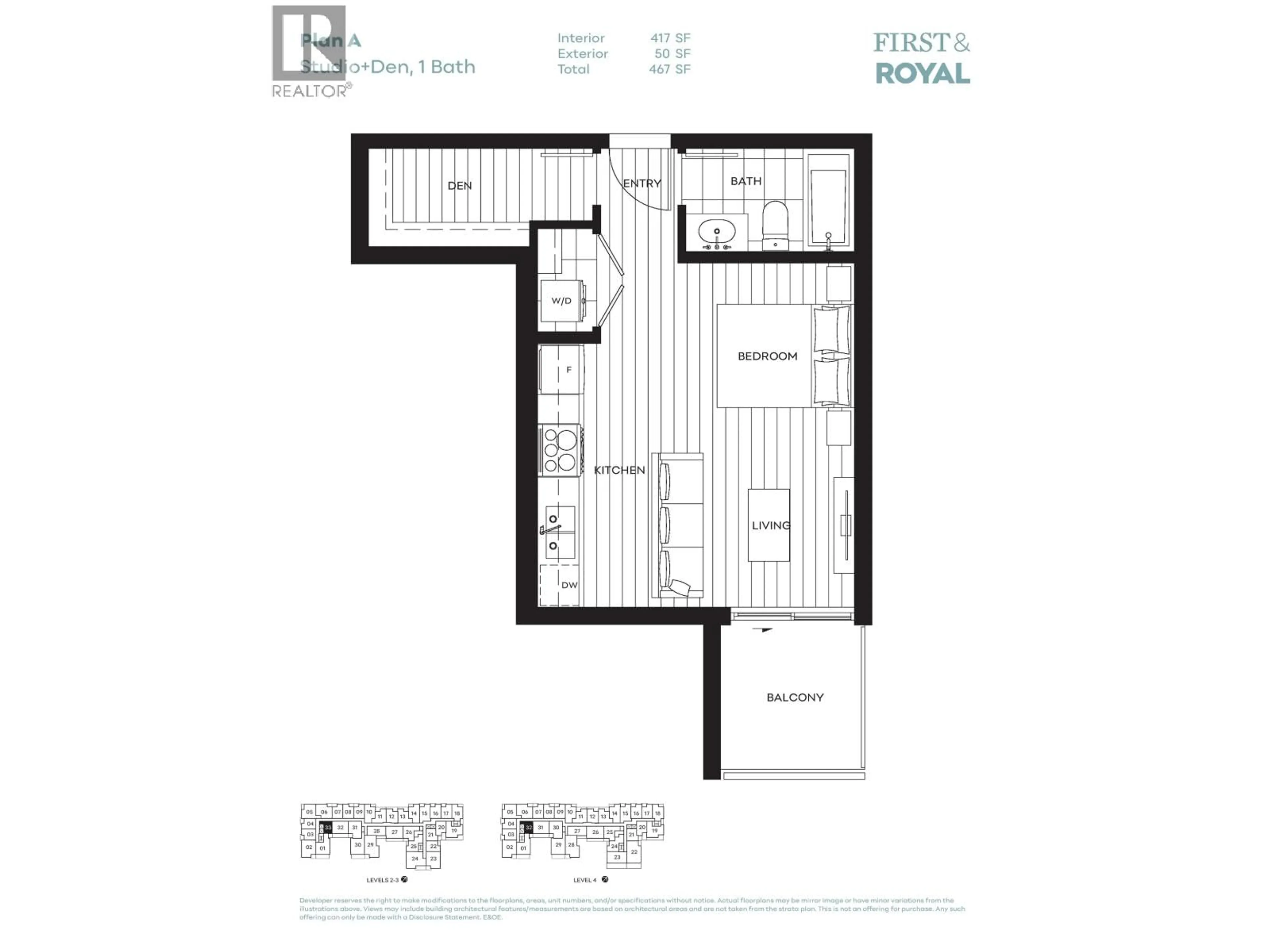 Floor plan for 432 - 82 FIRST STREET, New Westminster British Columbia V3L2G1