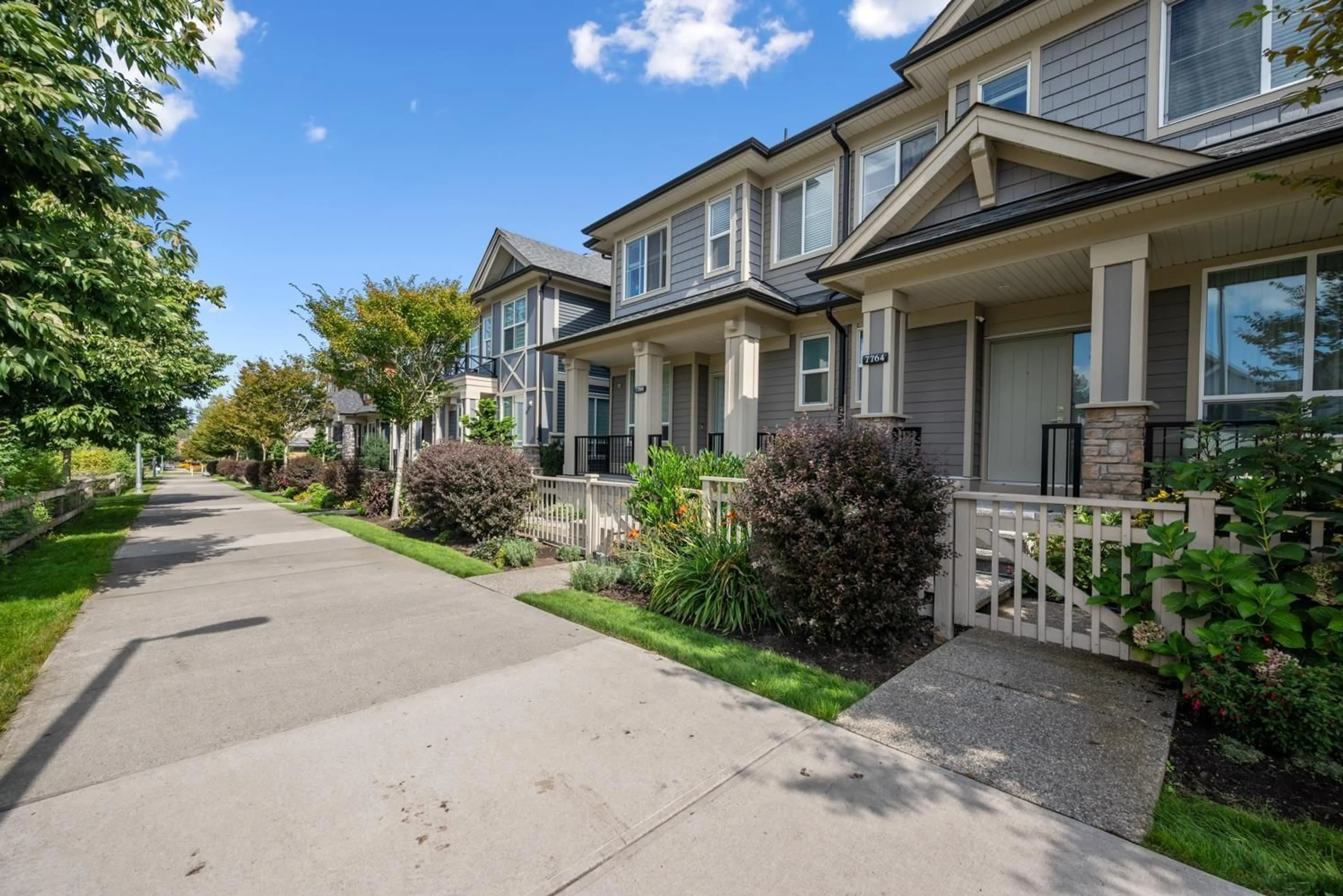 A pic from outside/outdoor area/front of a property/back of a property/a pic from drone, street for 7764 204 STREET, Langley British Columbia V2Y4K3