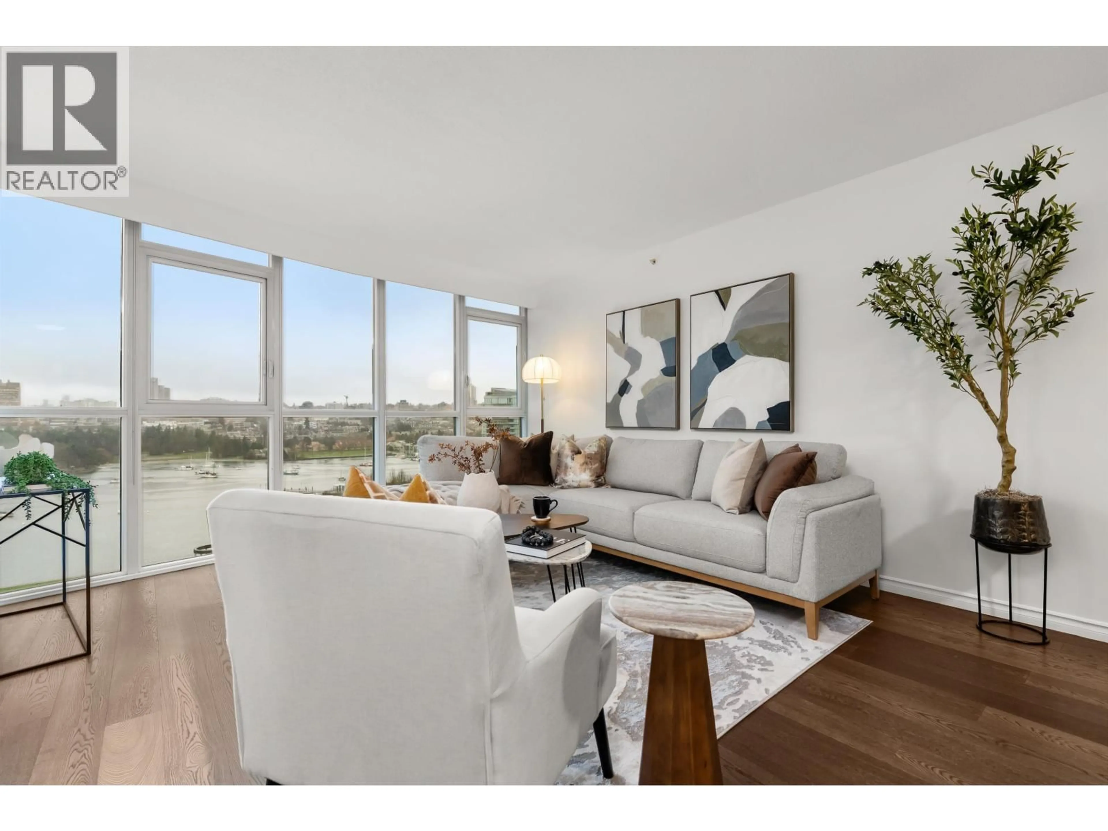 Living room with furniture, unknown for 1603 - 388 DRAKE STREET, Vancouver British Columbia V6B6A8