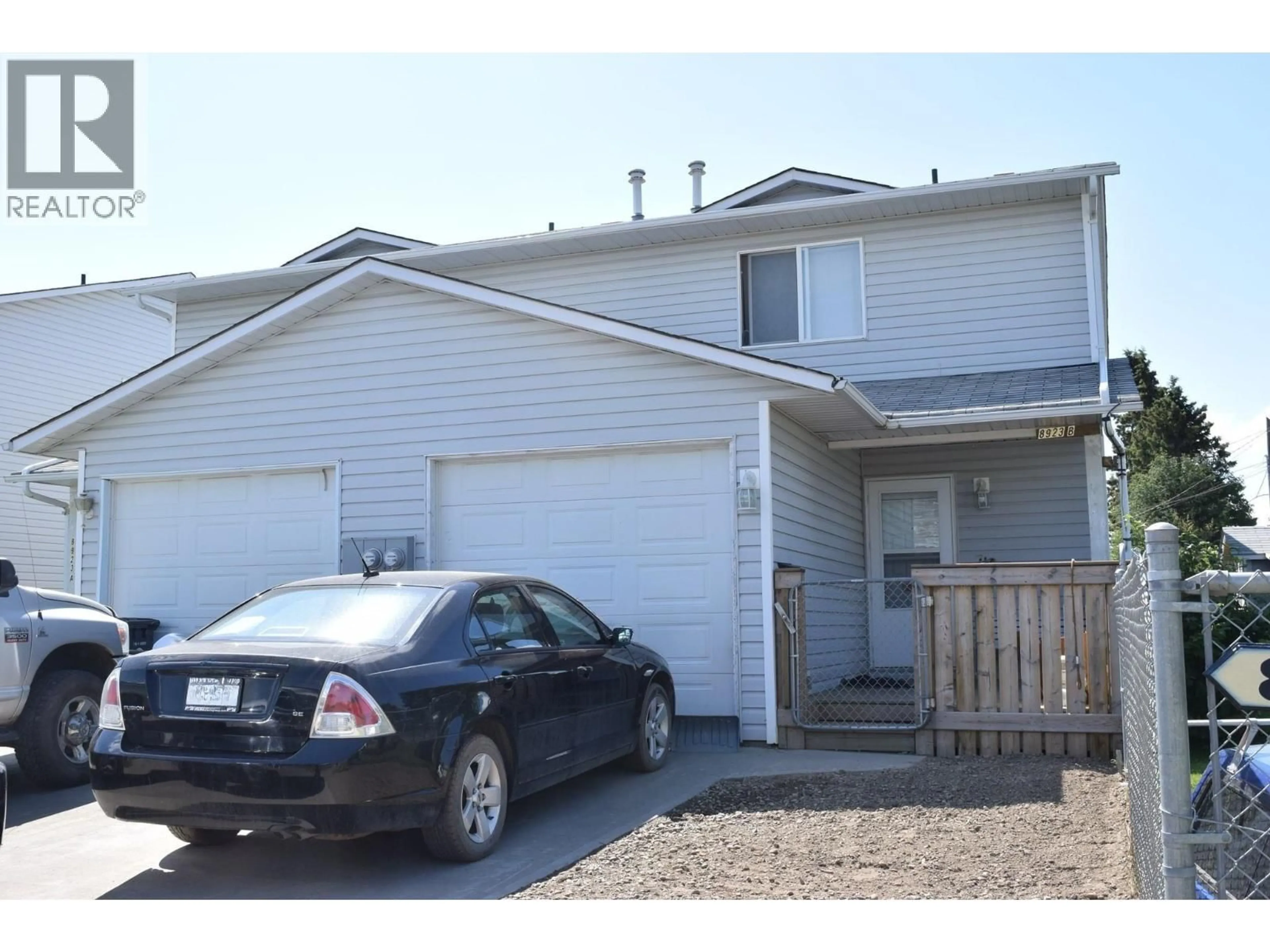 Home with vinyl exterior material, street for B - 8923 102 AVENUE, Fort St. John British Columbia V1J5G4