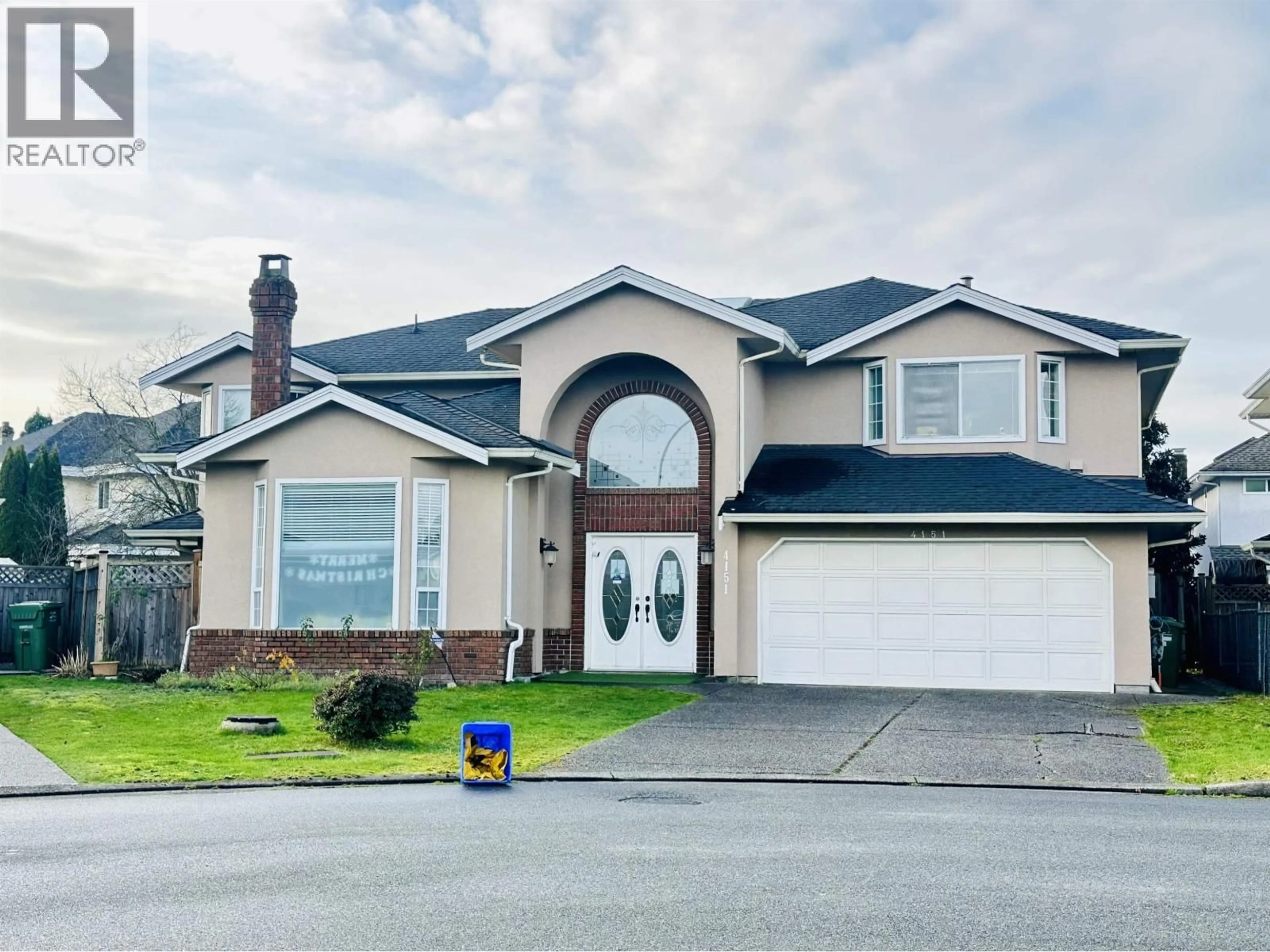 Home with vinyl exterior material, street for 4151 BRYSON COURT, Richmond British Columbia V6X3S5