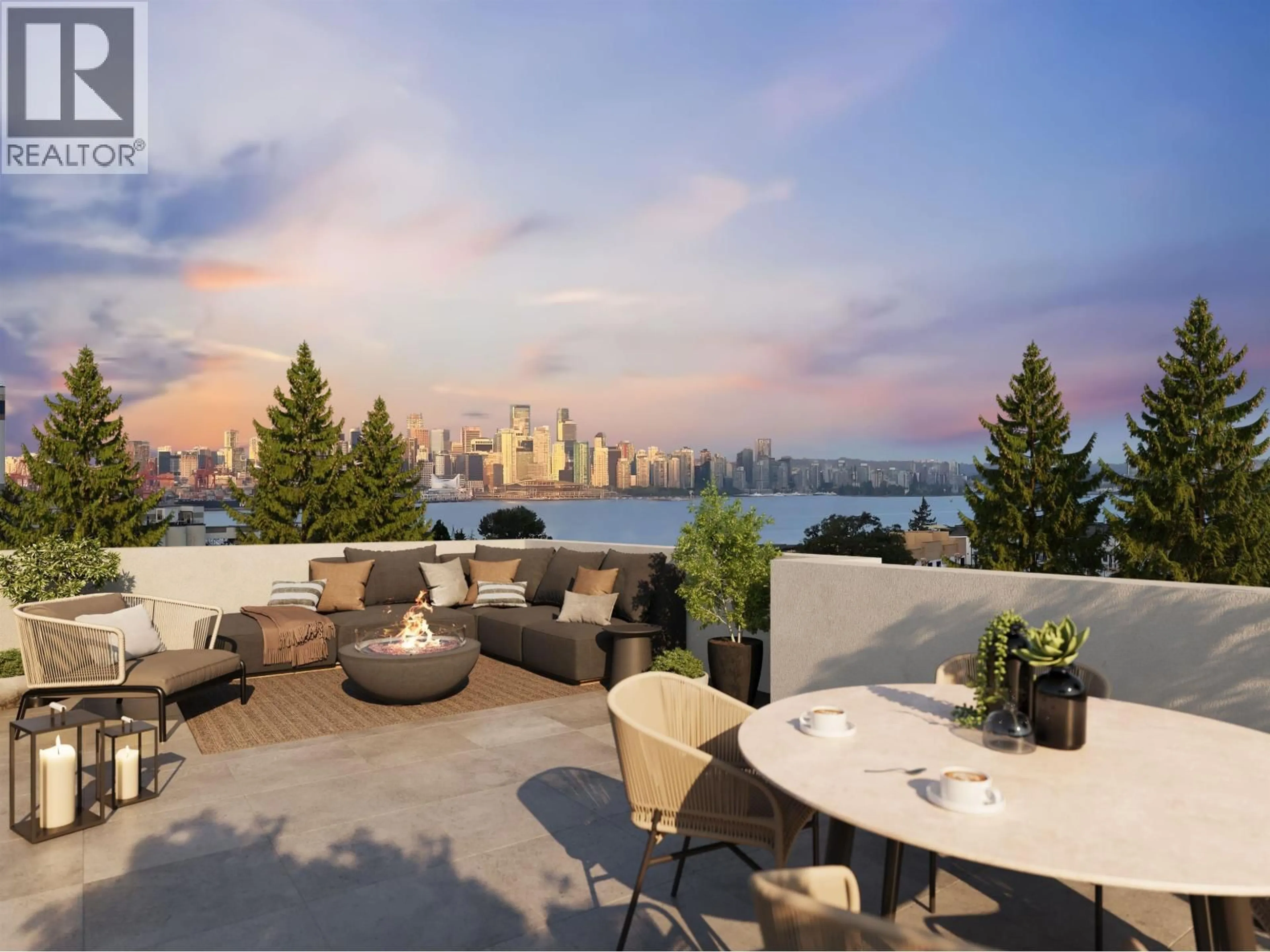 Patio, water/lake/river/ocean view for 202 - 602 E 2ND STREET, North Vancouver British Columbia V7L1G7