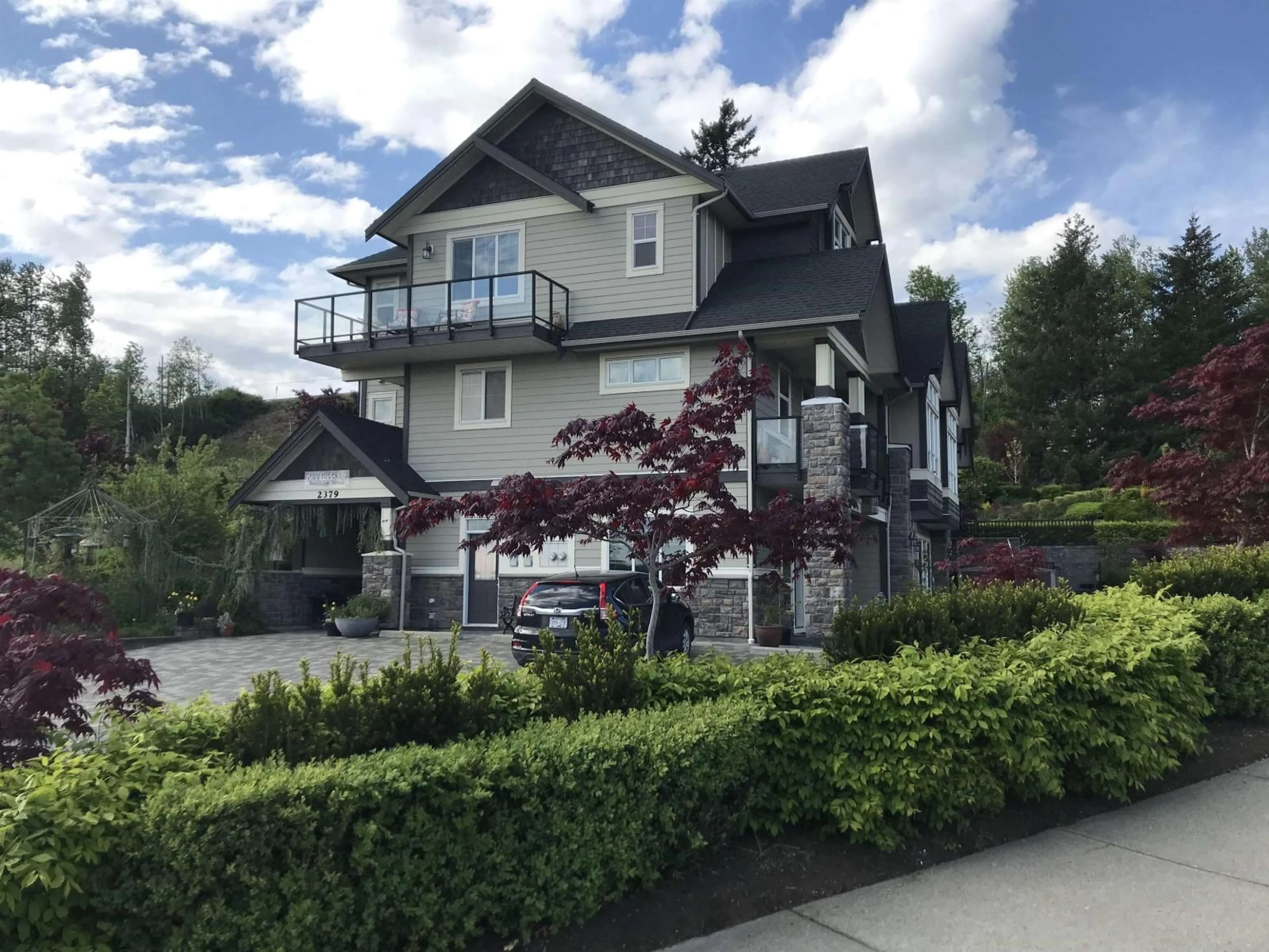 A pic from outside/outdoor area/front of a property/back of a property/a pic from drone, mountain view for 2379 CHARDONNAY LANE, Abbotsford British Columbia V4X0A6