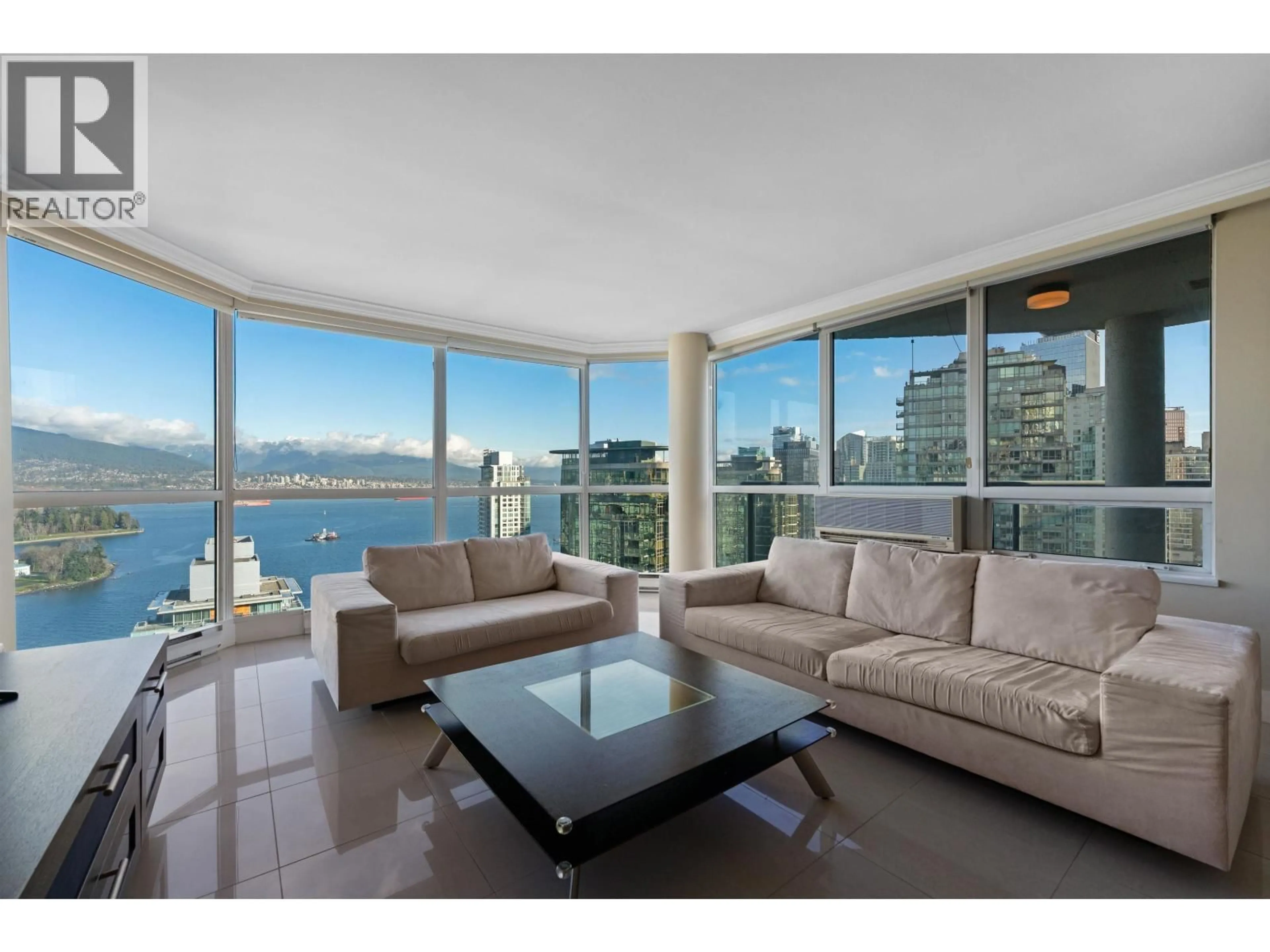 Living room with furniture, unknown for 2303 - 1415 GEORGIA STREET, Vancouver British Columbia V6G3C8