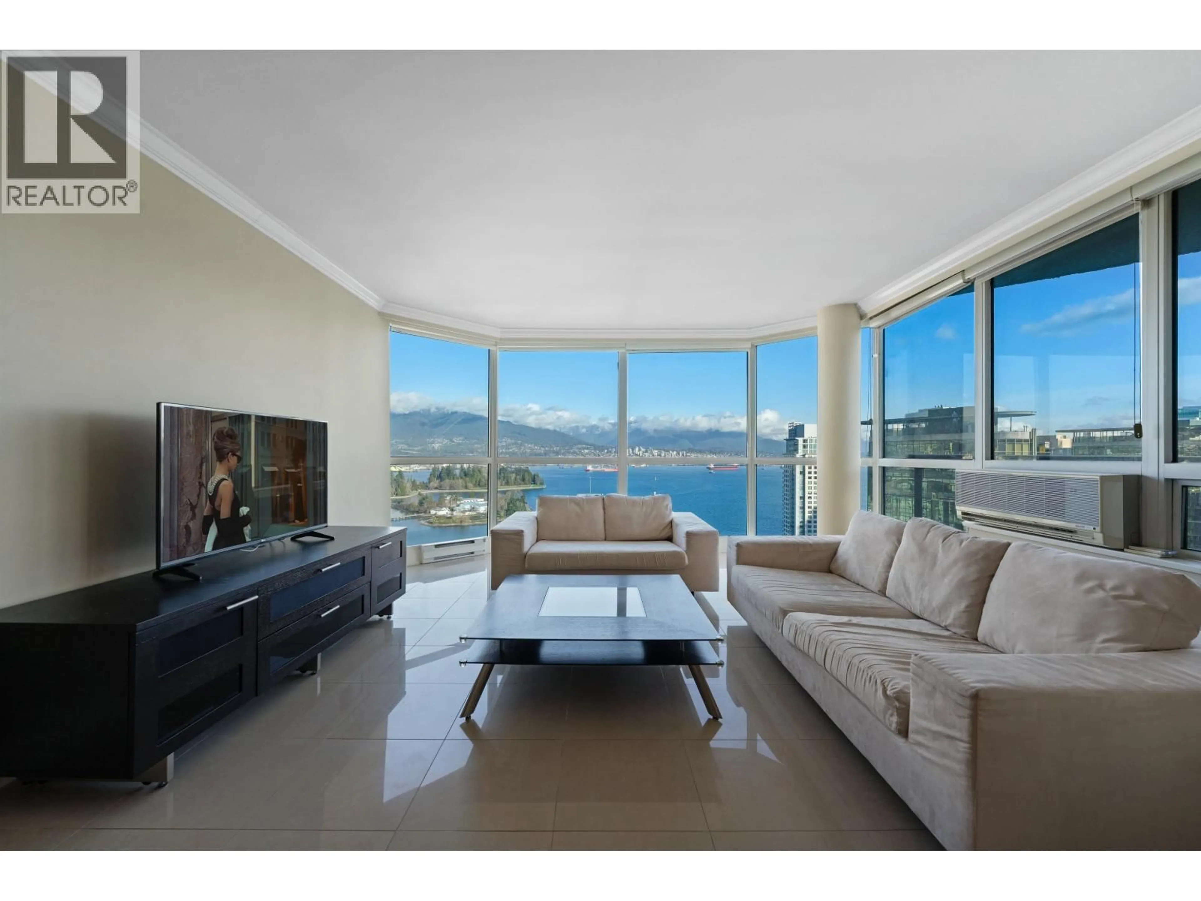 Living room with furniture, unknown for 2303 - 1415 GEORGIA STREET, Vancouver British Columbia V6G3C8