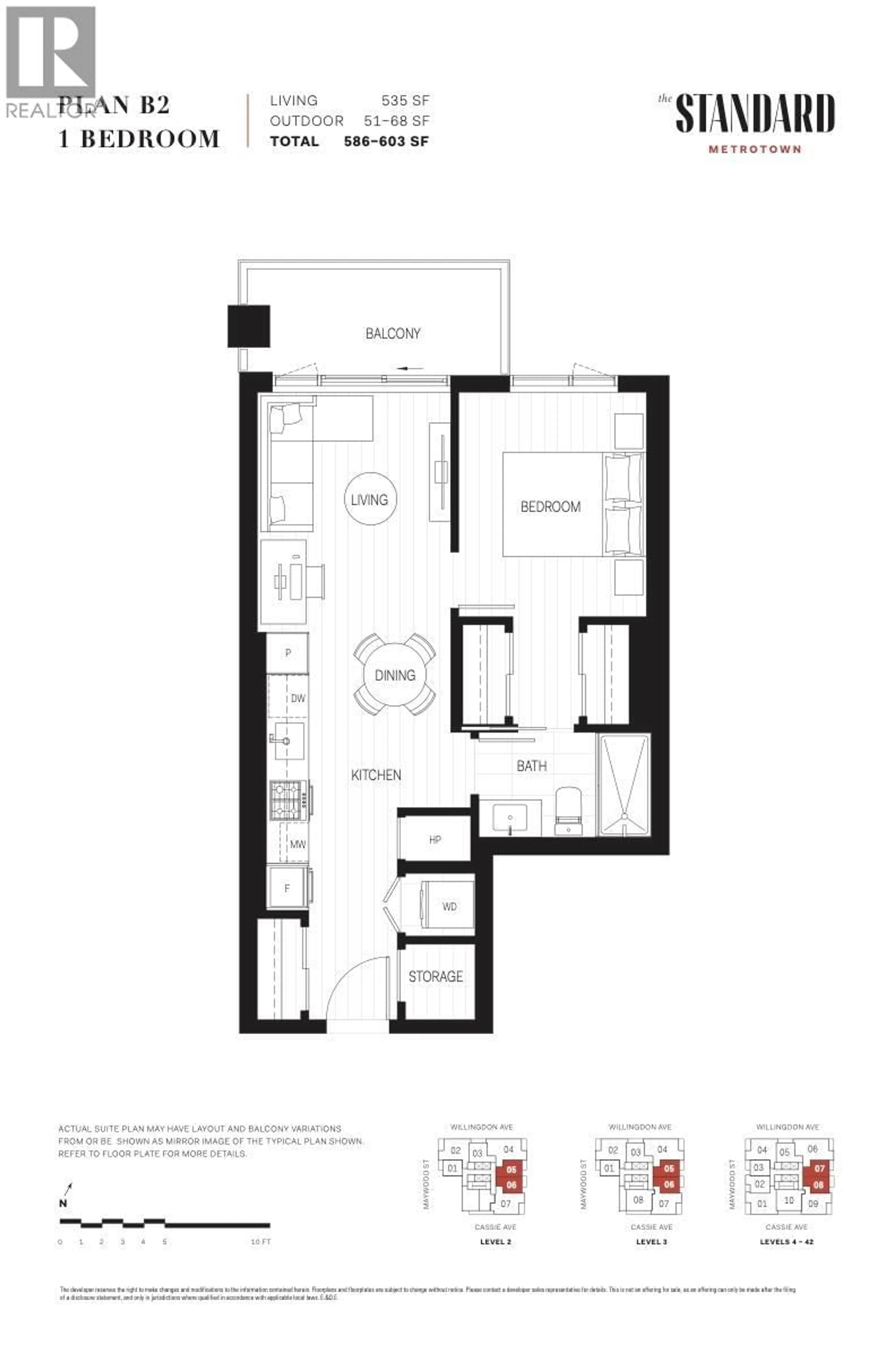 Floor plan for 3208 - 6468 WILLINGDON AVENUE, Burnaby British Columbia V5H0L3